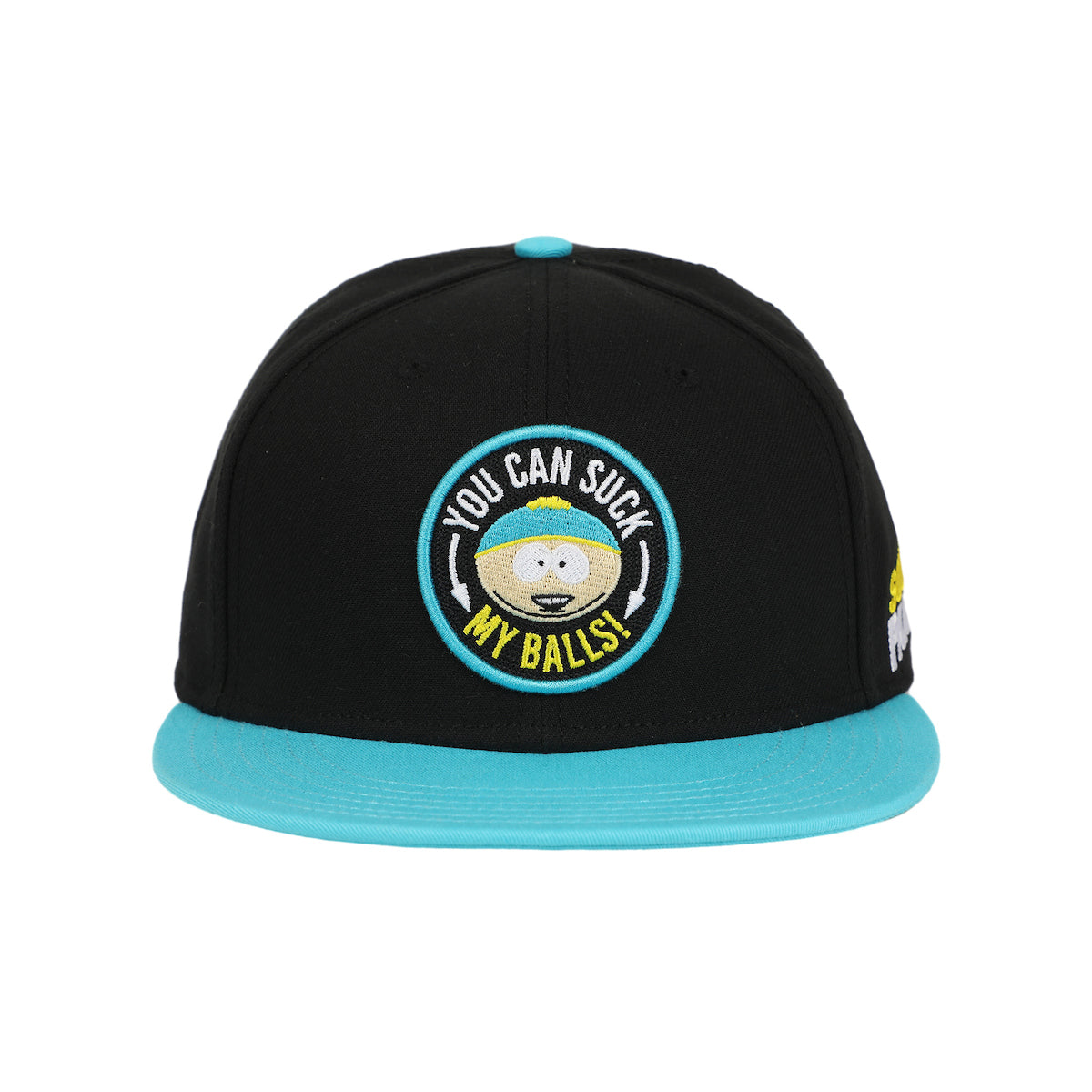 South Park Cartman Quote Black Snapback Hat-OSFA