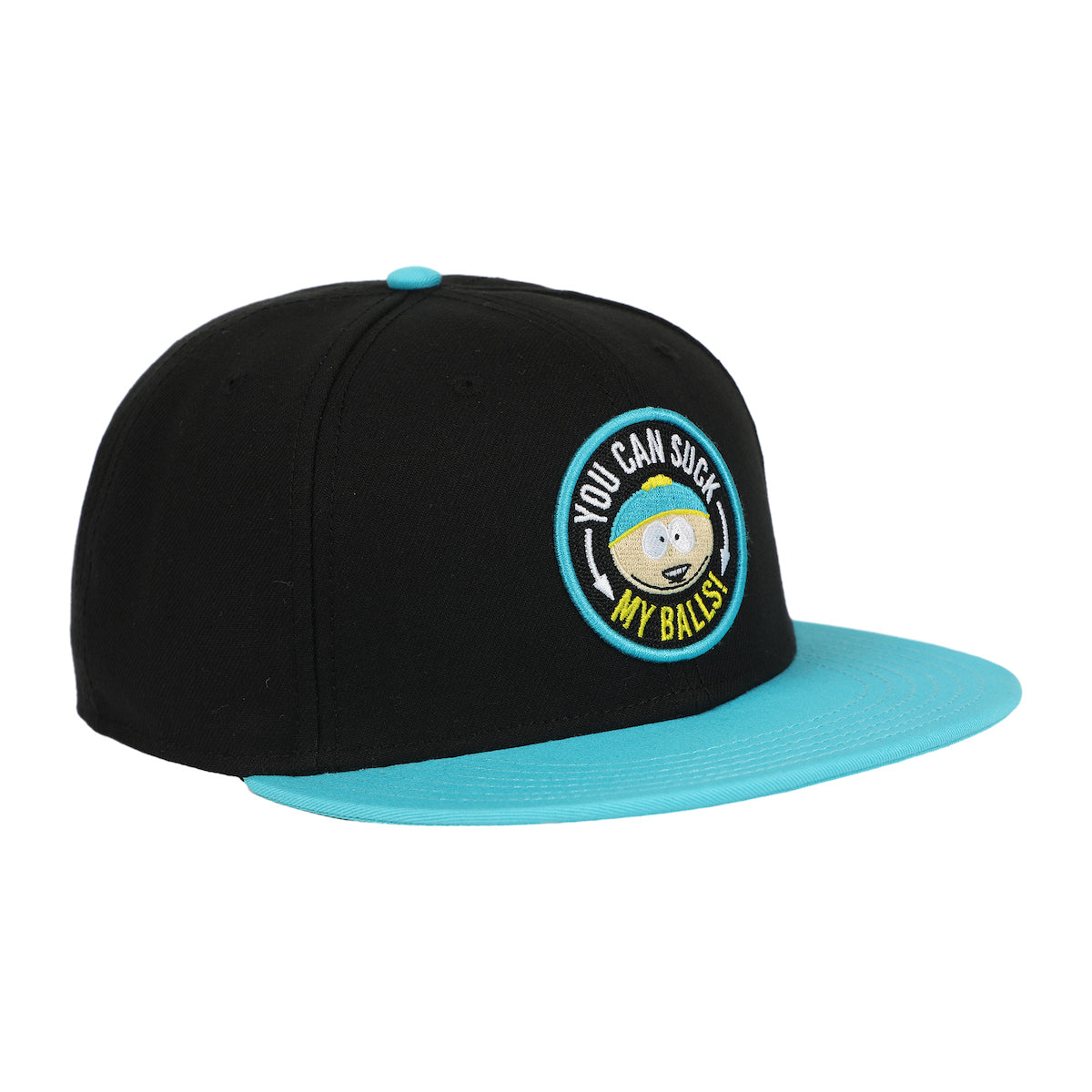 South Park Cartman Quote Black Snapback Hat-OSFA