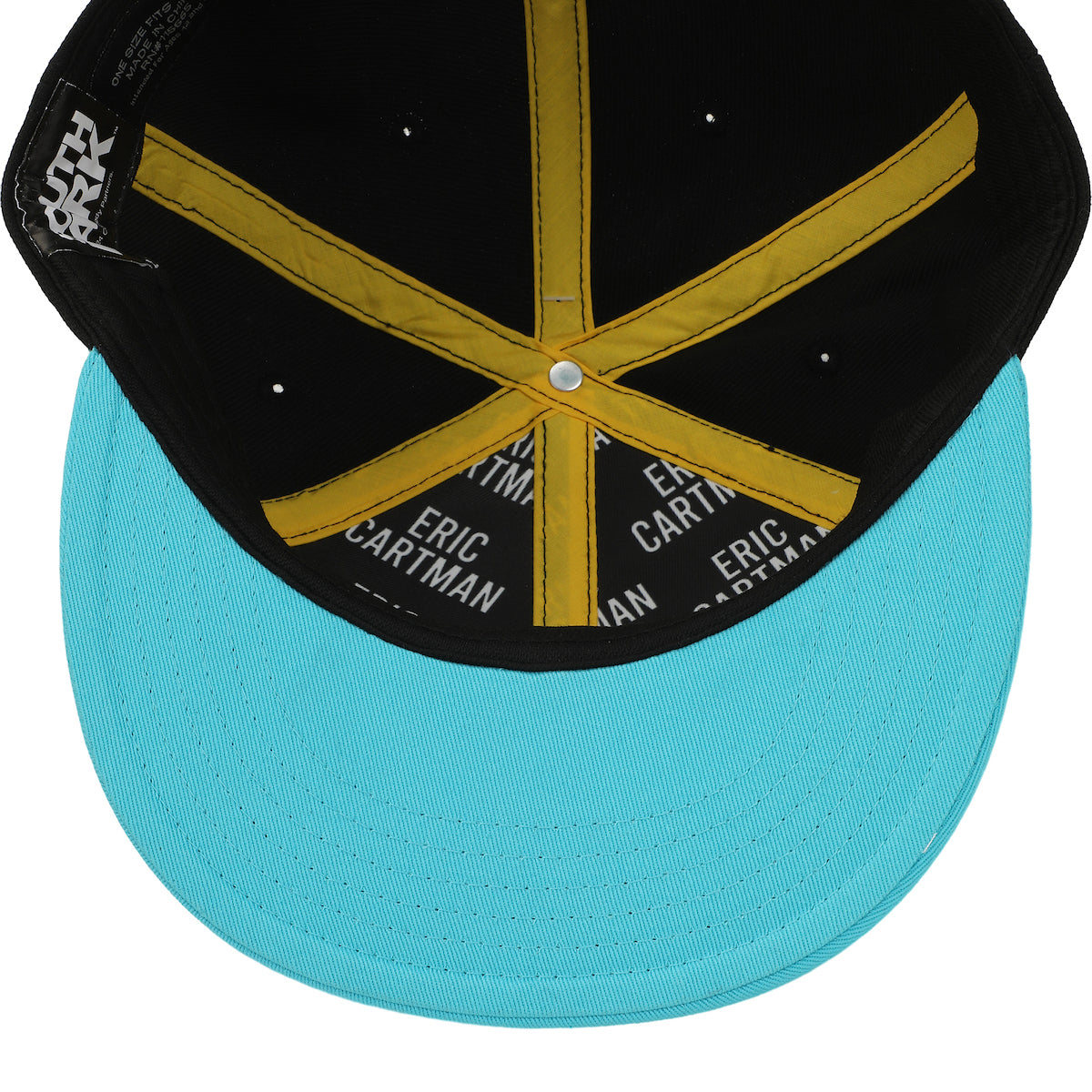 South Park Cartman Quote Black Snapback Hat-OSFA