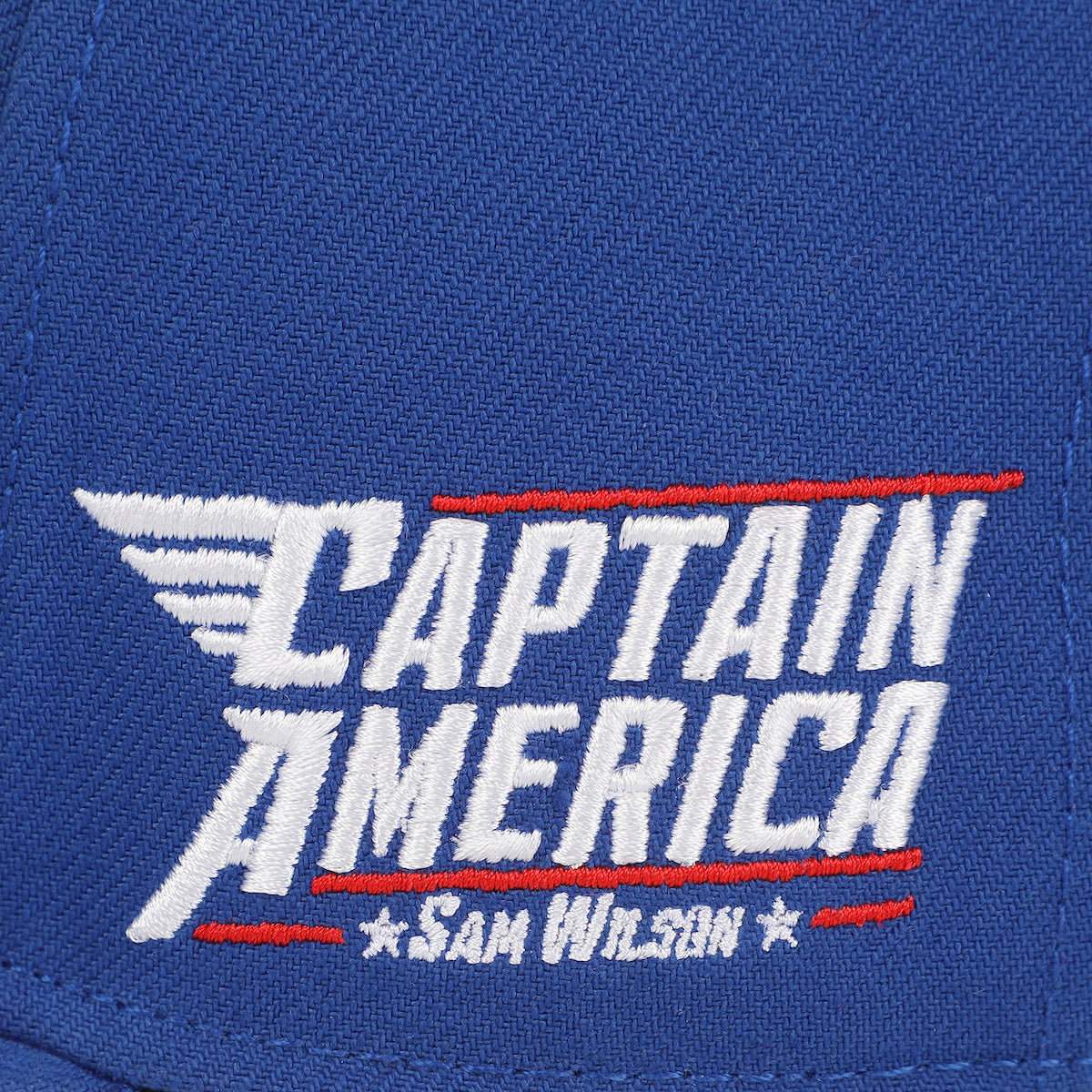 Marvel Universe Captain America A Logo Blue Snapback Hat-OSFA