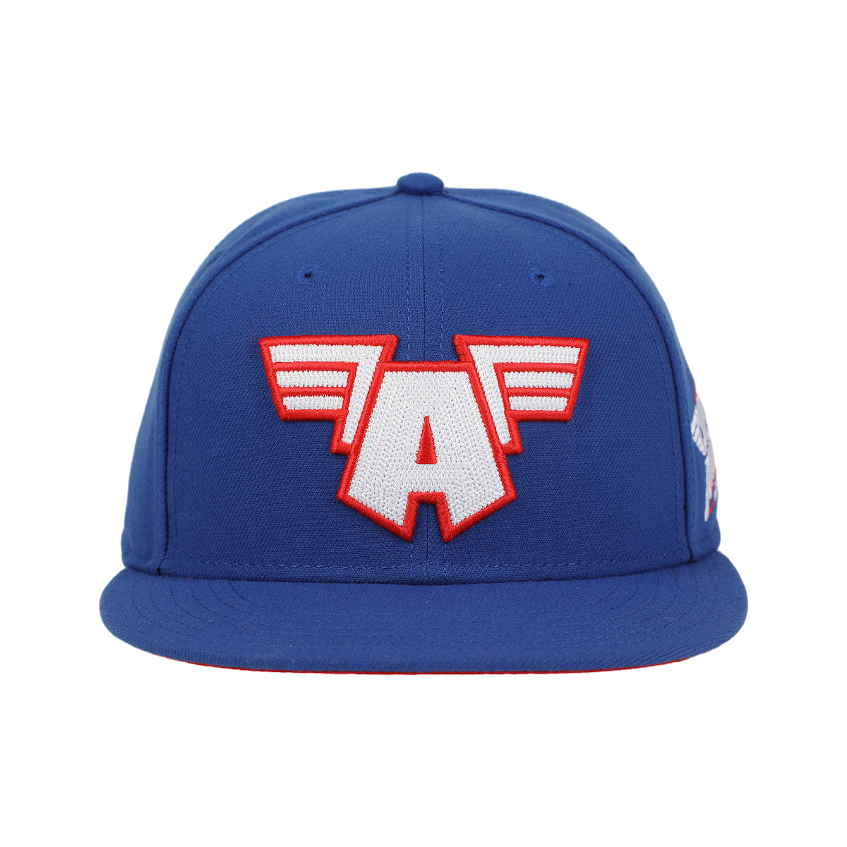 Marvel Universe Captain America A Logo Blue Snapback Hat-OSFA