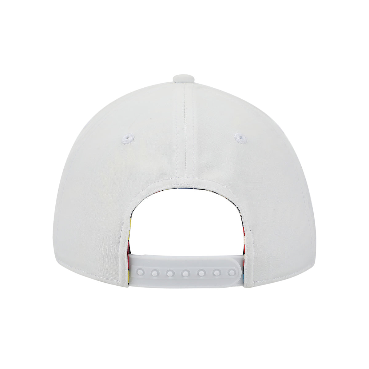 Marvel Universe Captain America Shield Adult White Elite Flex Snapback Hat