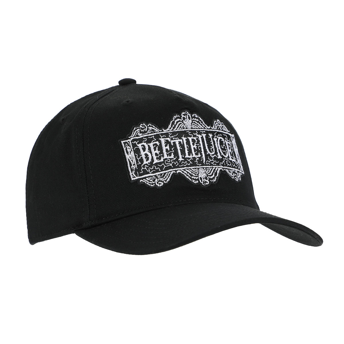 Beetlejuice Movie Logo Black Snapback Hat