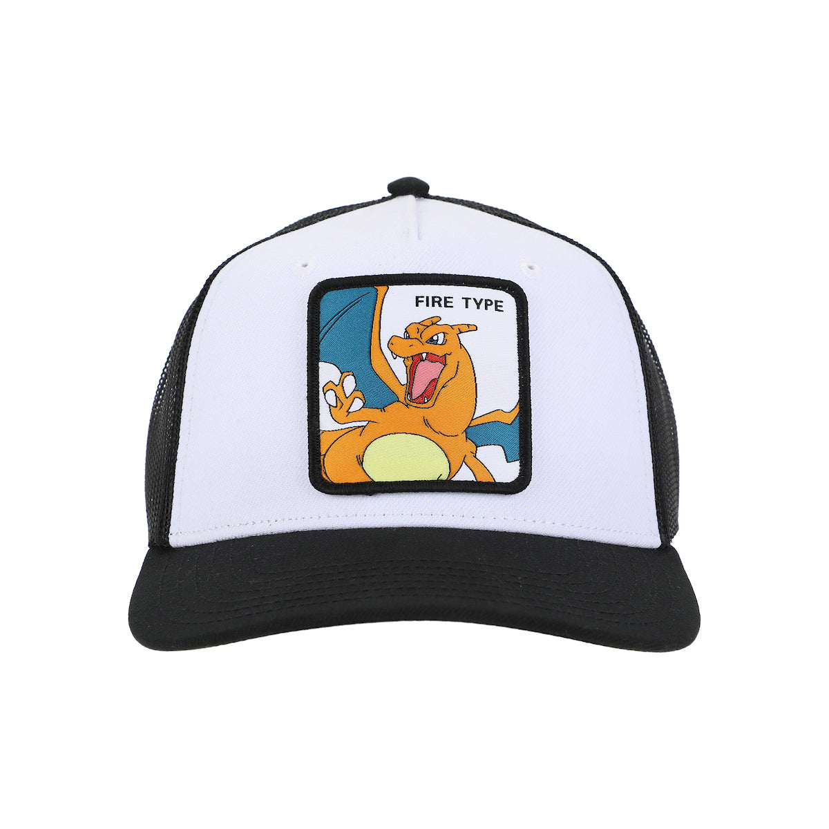 Pokemon Charizard White Trucker Hat