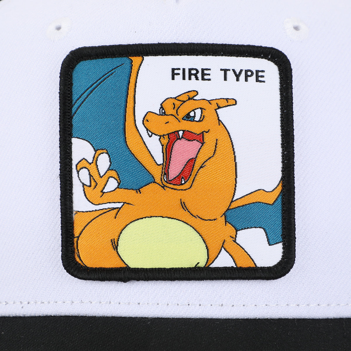 Pokemon Charizard White Trucker Hat