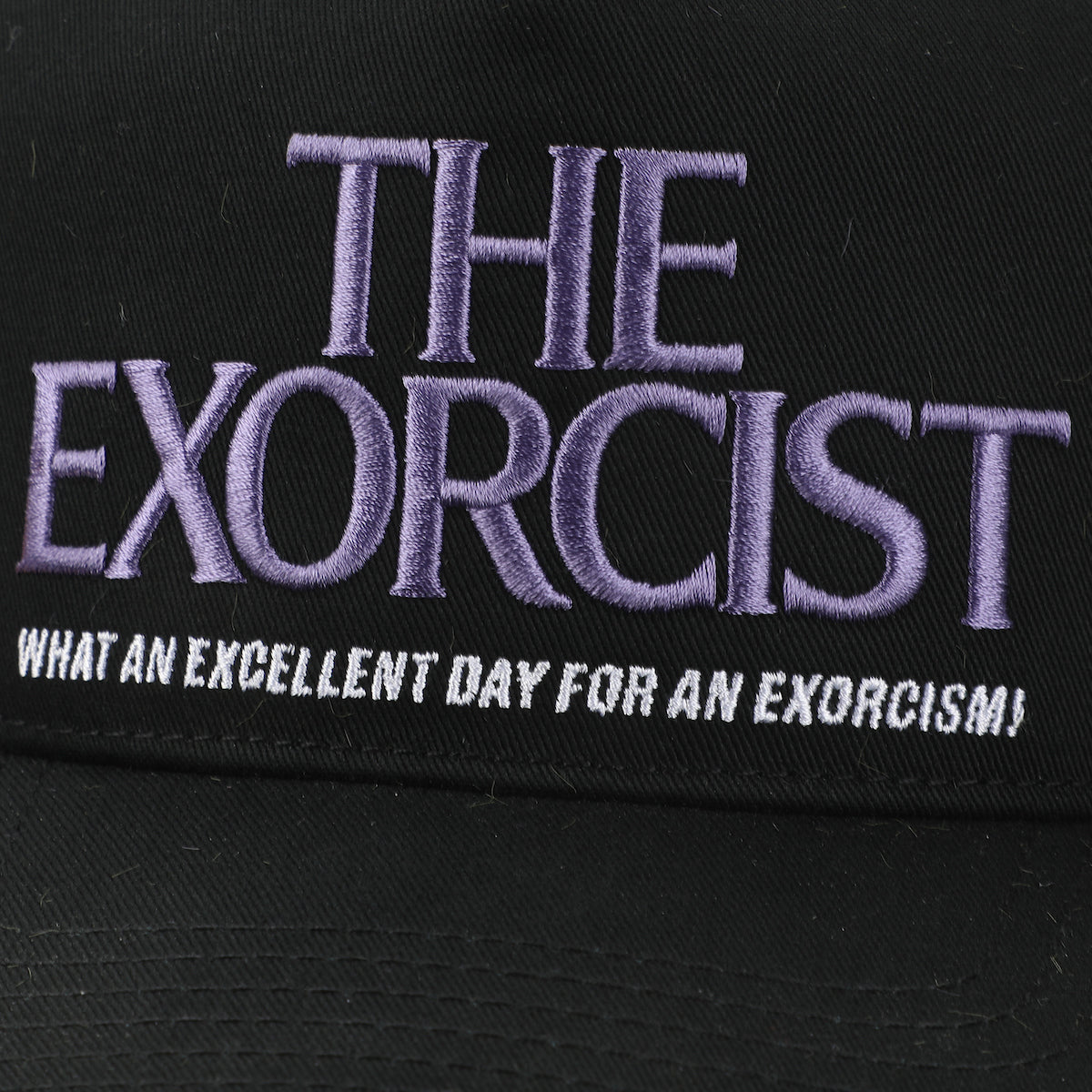 The Exorcist Logo Black Retro Grandpa Snapback Hat