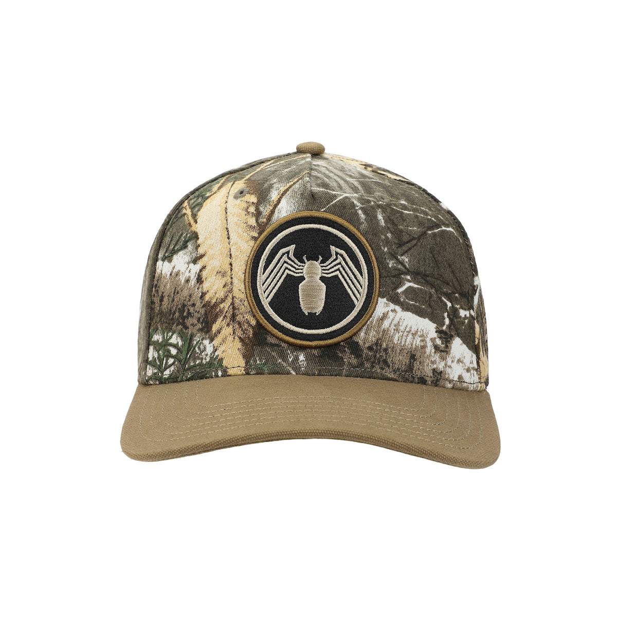 Venom Embroidered 3D Logo Camouflage Snapback Hat