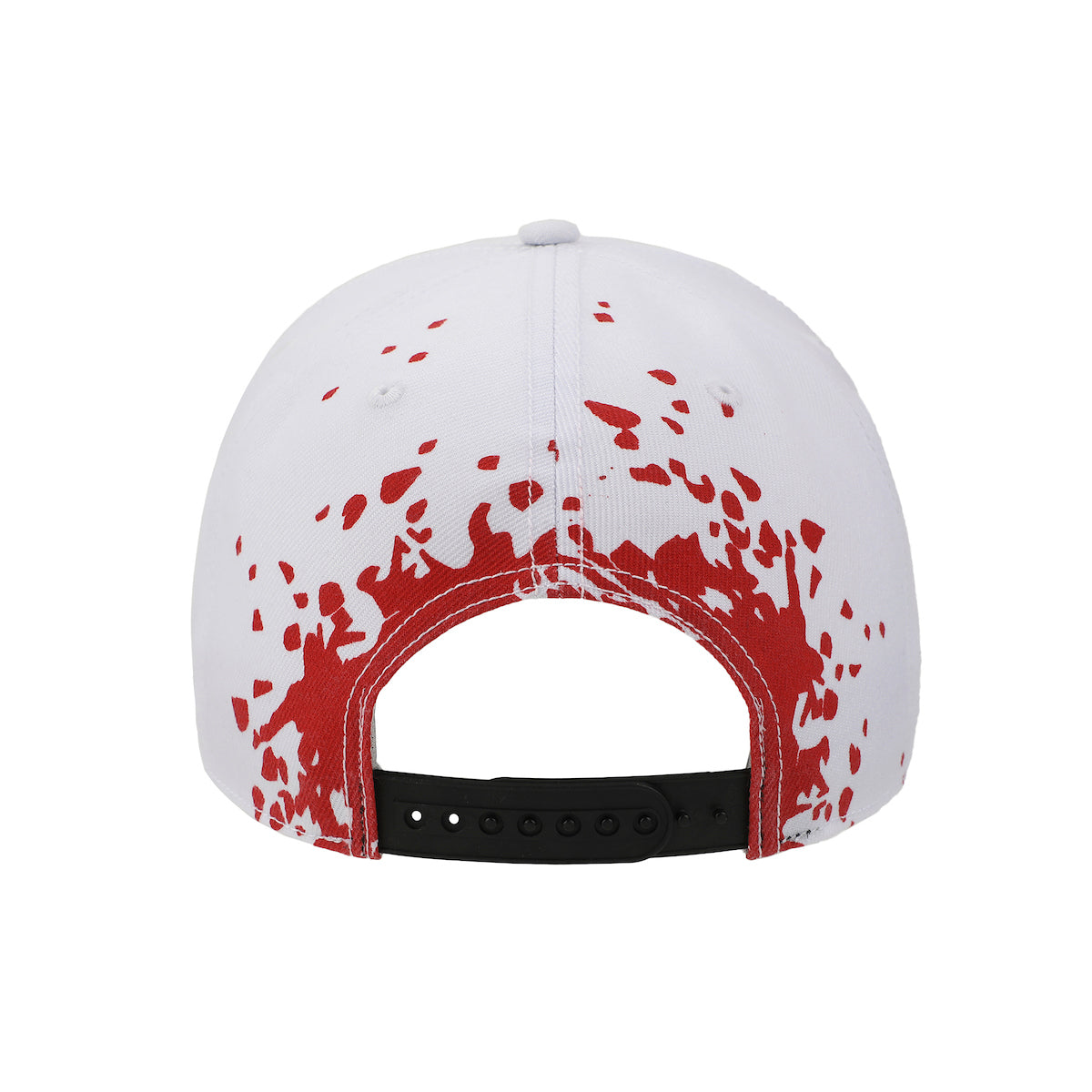 Friday The 13th Big Face Jason Mask White Snapback Hat