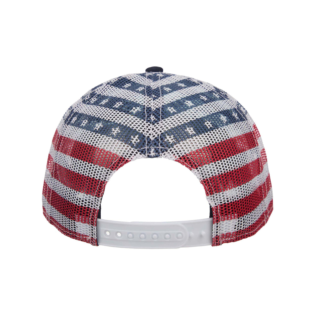 4th of July American Flag USA Blue Trucker Hat