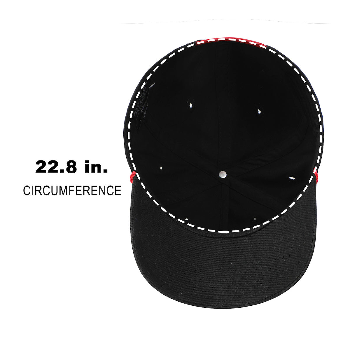 Disney Mickey Mouse Face Black Retro Grandpa Snapback Hat