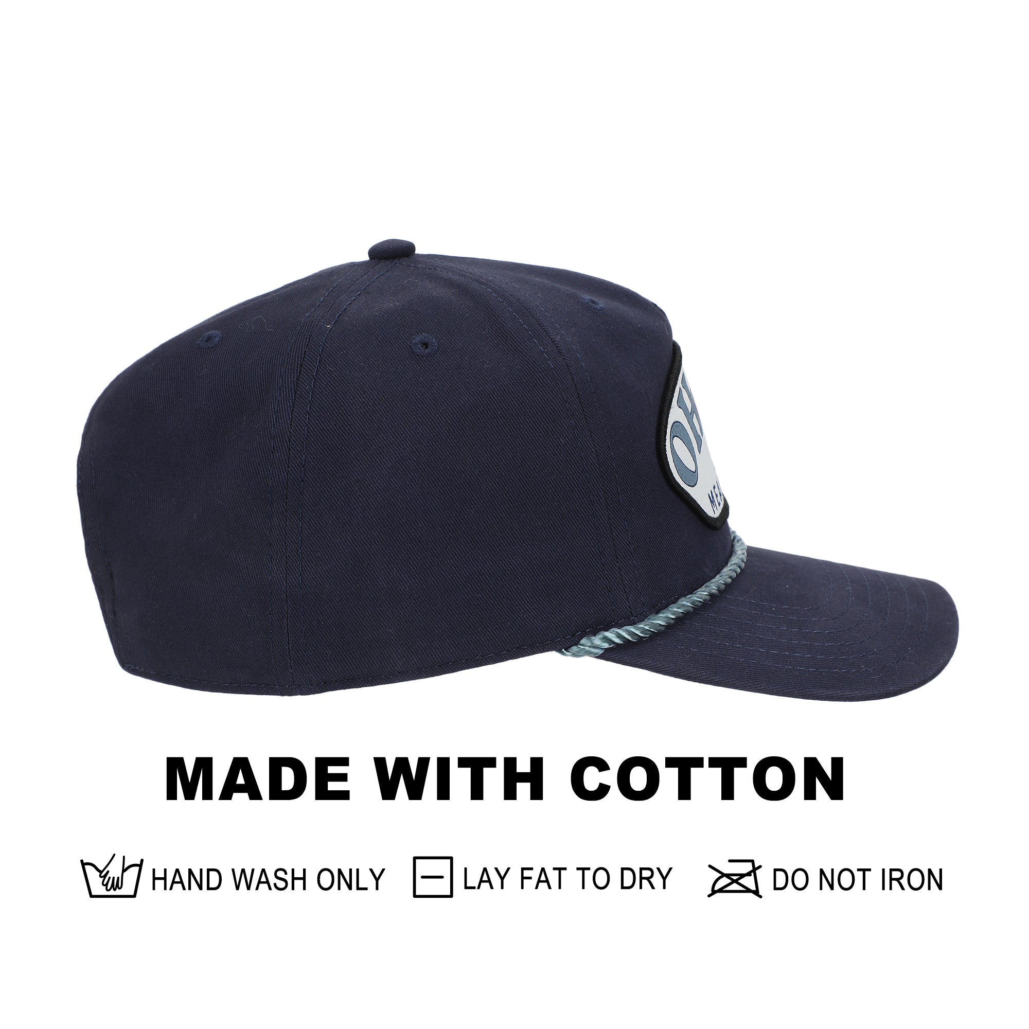 Disney Stitch Ohana Means Family Adult Navy Retro Grandpa Snapback Hat