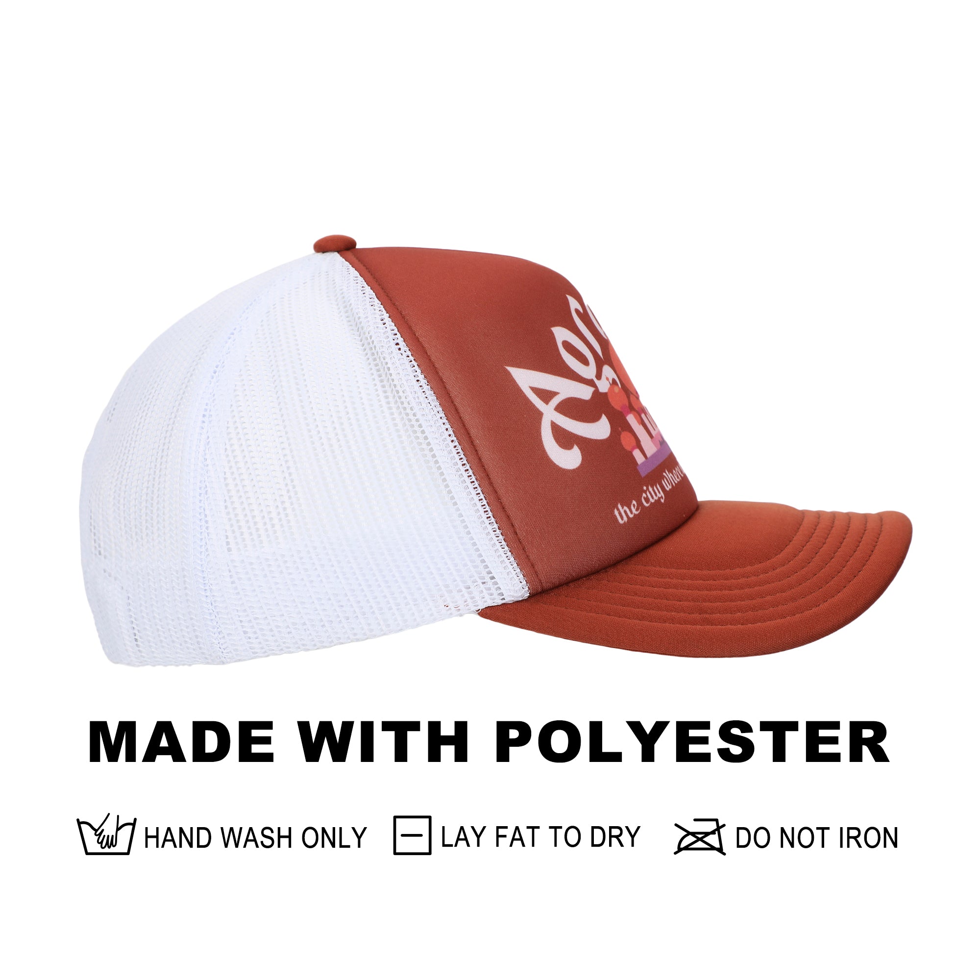 Disney Aladdin Agrabah Red Foam Trucker Hat