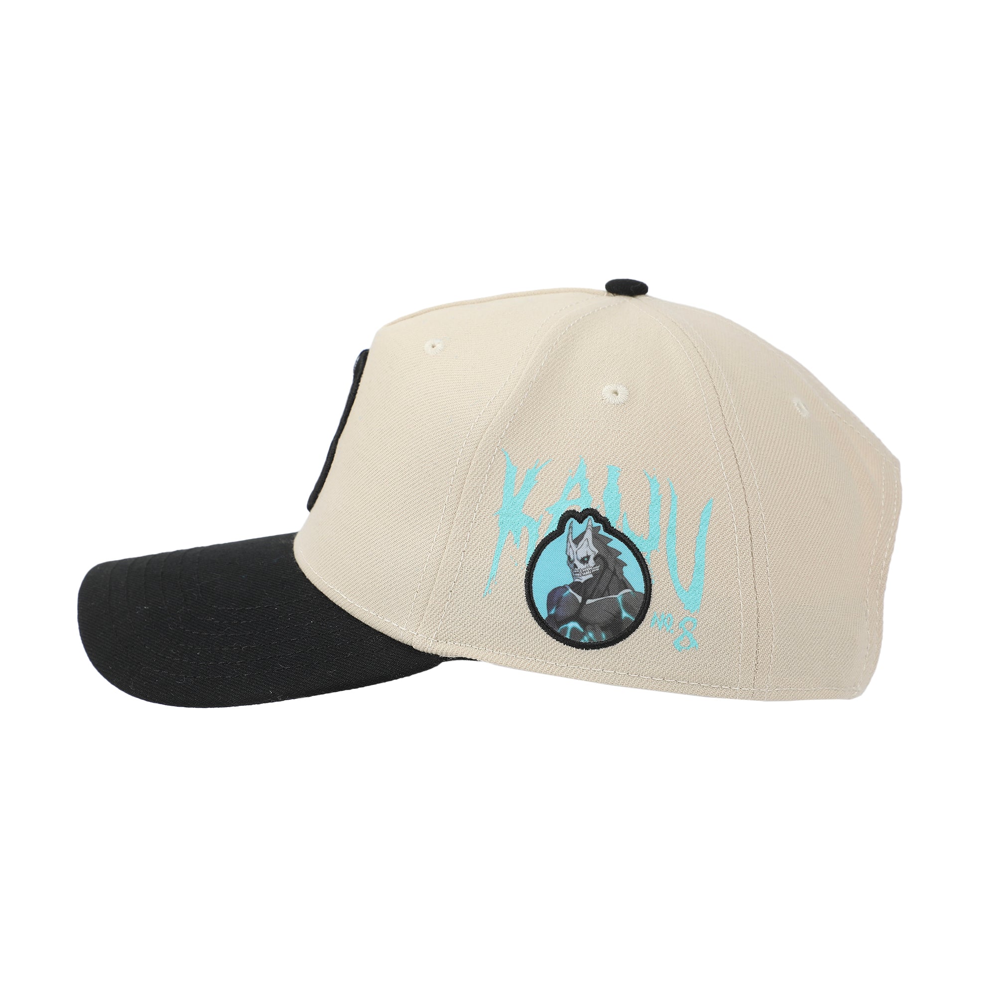 Kaiju No. 8 Monster 8 White Snapback Hat