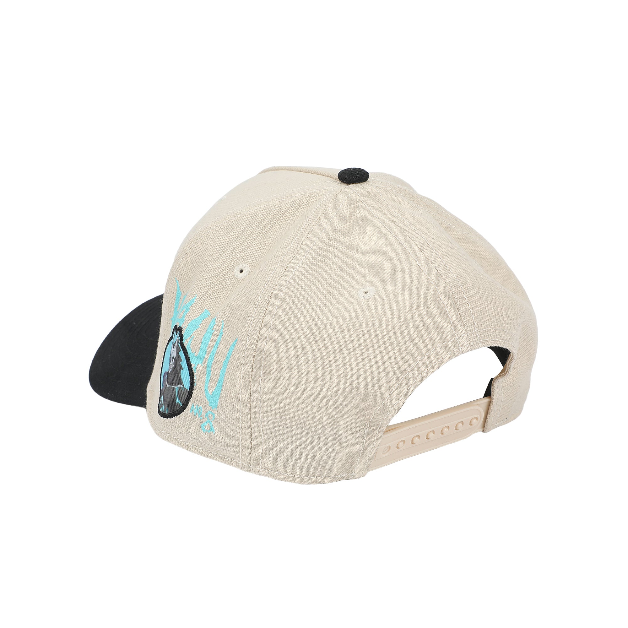 Kaiju No. 8 Monster 8 White Snapback Hat