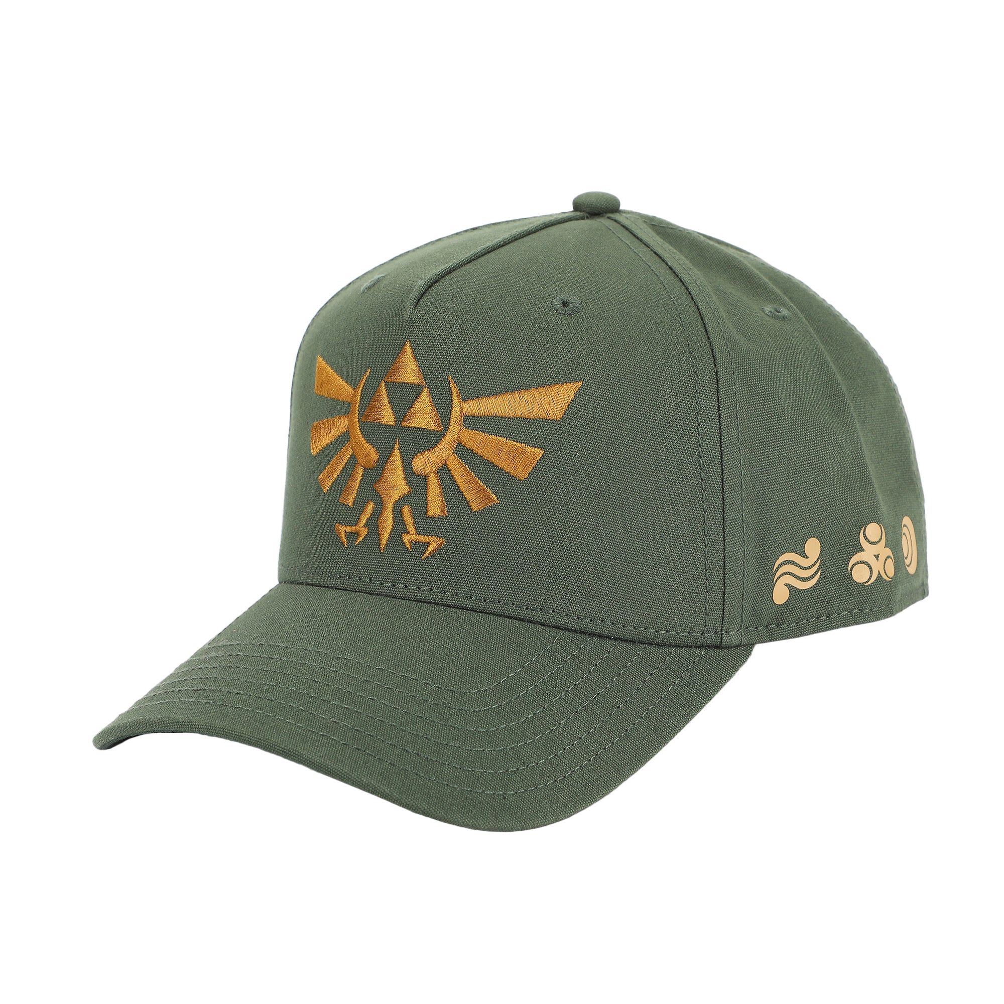 The Legend Of Zelda Hyrule Crest Embroidery Poly Wool B104 Baseball Cap Snapback