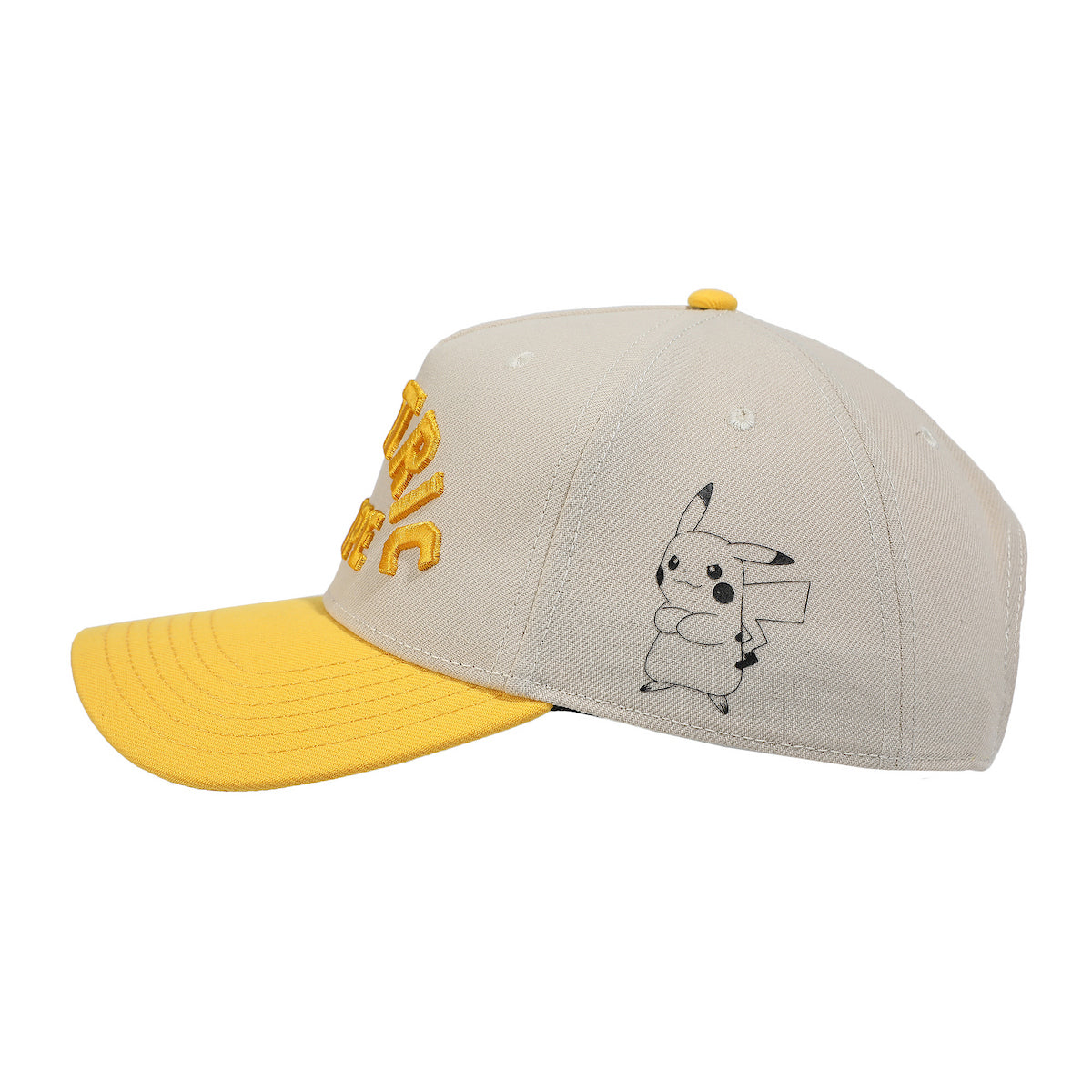 Pokémon Electric Type Yellow & White A-Frame Snapback Hat