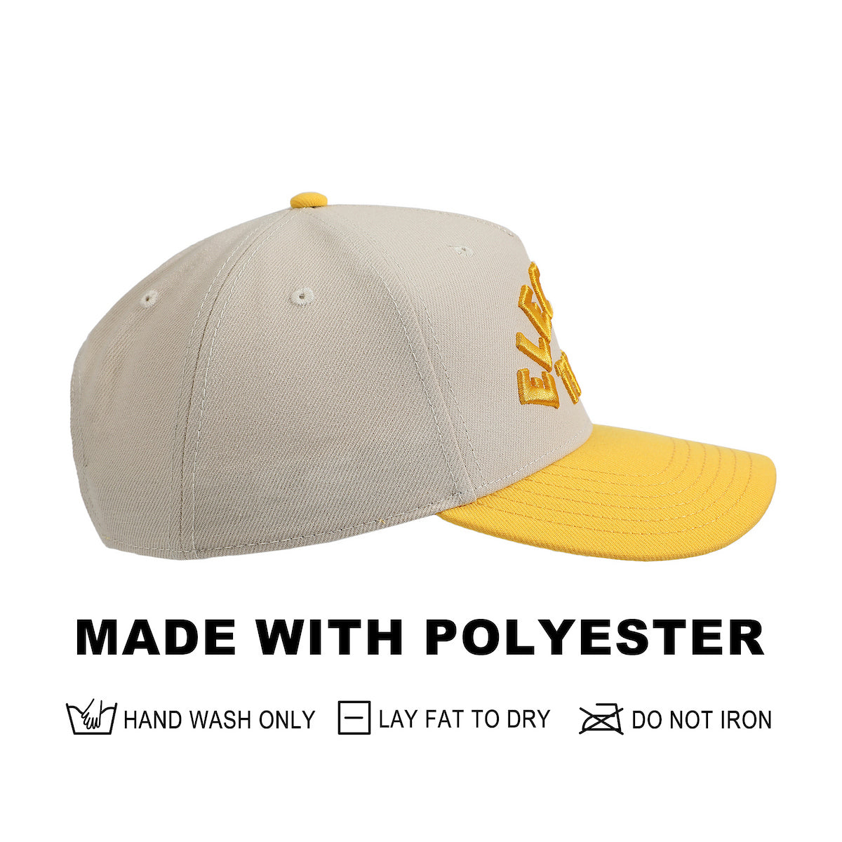 Pokémon Electric Type Yellow & White A-Frame Snapback Hat