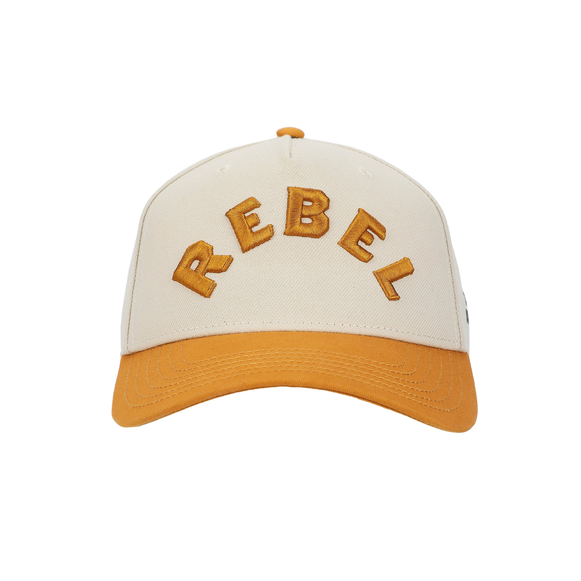 Star Wars Rebel Men's Off-white & Orange A-Frame Snapback Hat