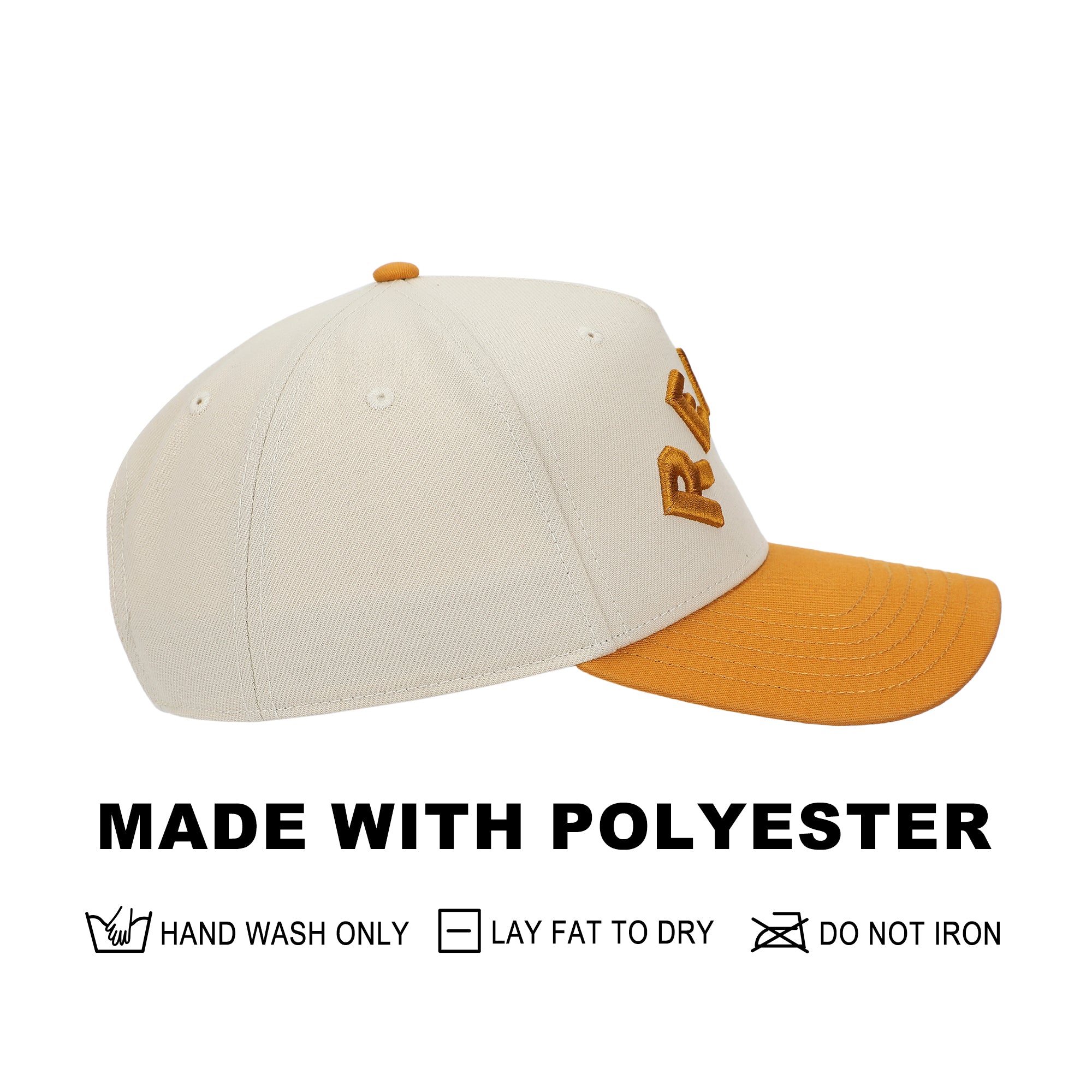 Star Wars Rebel Men's Off-white & Orange A-Frame Snapback Hat