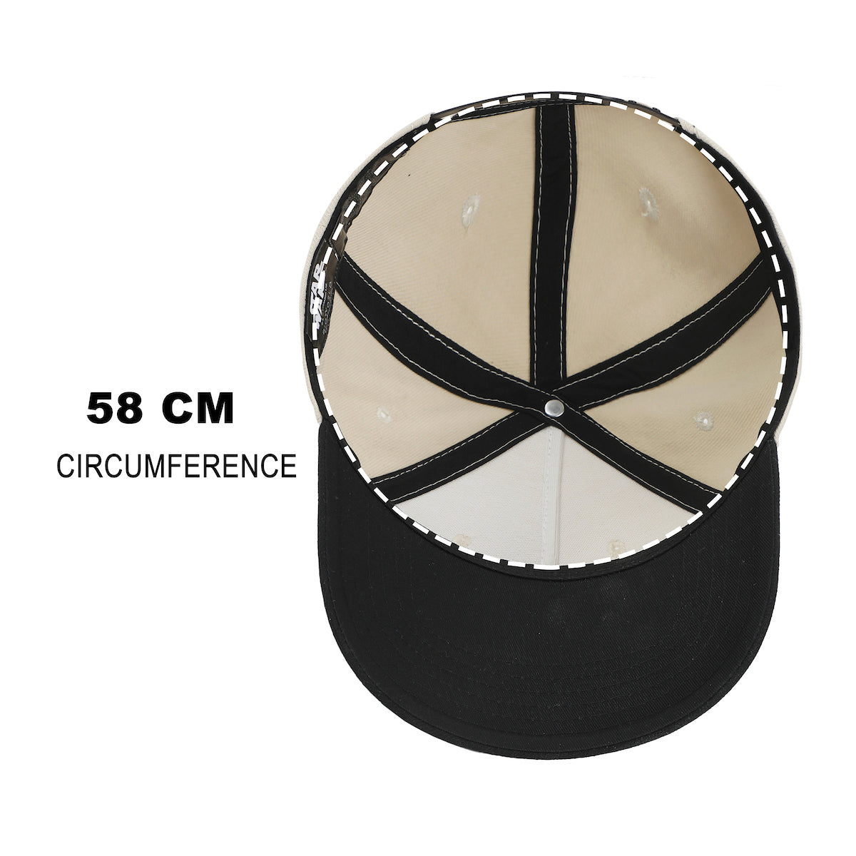 Star Wars Empire Men's White & Black A-Frame Snapback Hat
