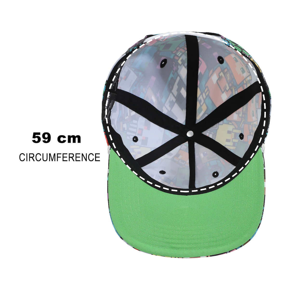 Minecraft Characters All-Over Print Snapback Hat