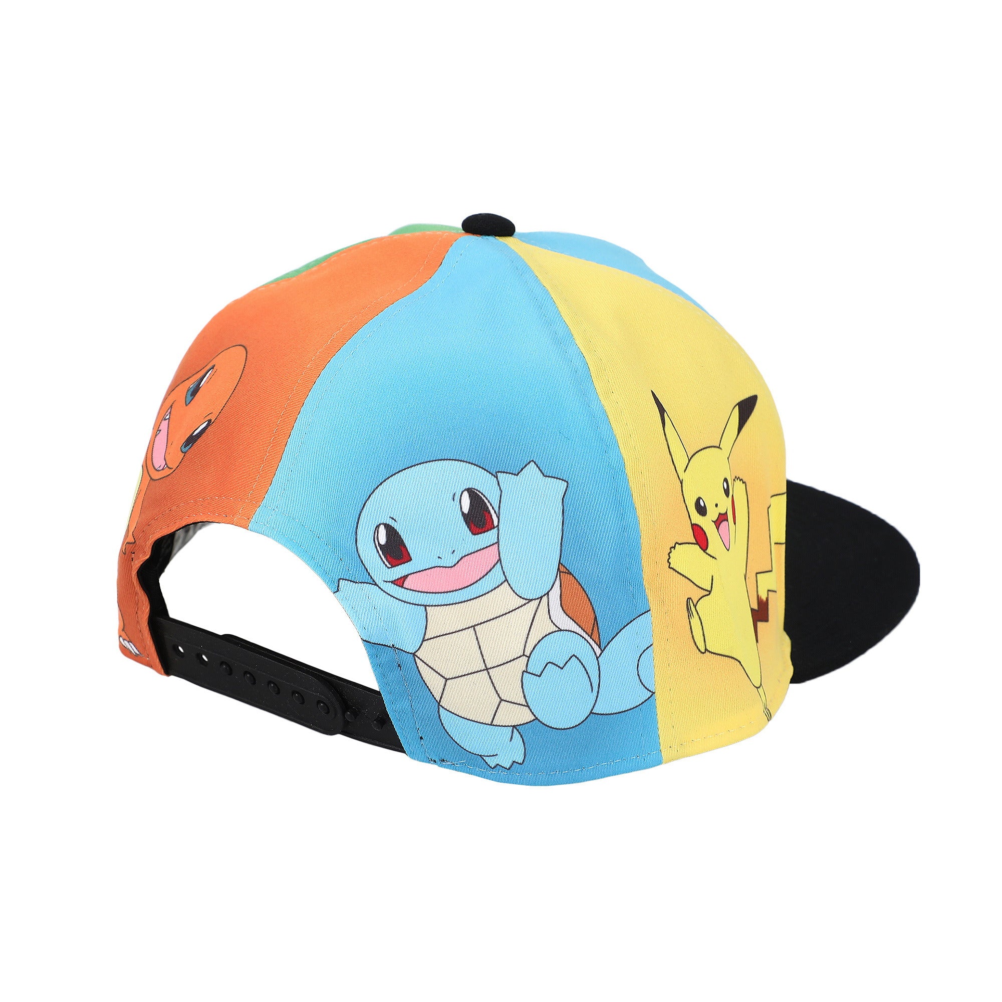 Pokemon Sublimation Print Structured Baseball Cap for Adults
