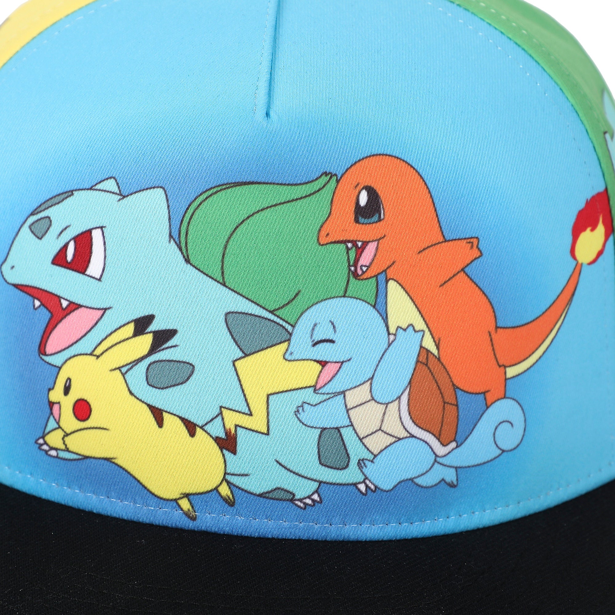 Pokemon Sublimation Print Structured Baseball Cap for Adults