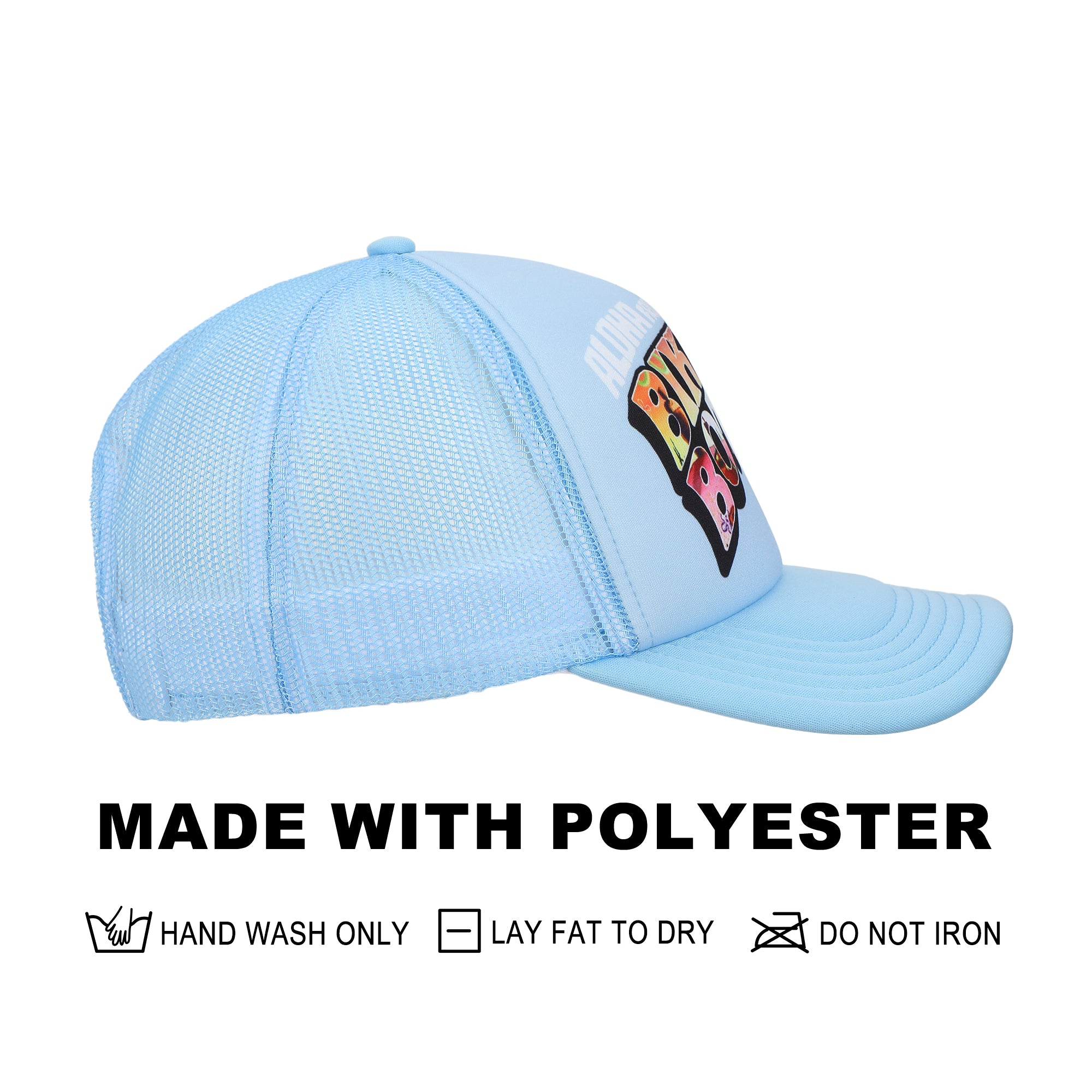 Spongebob Squarepants Bikini Bottom Blue Trucker Hat