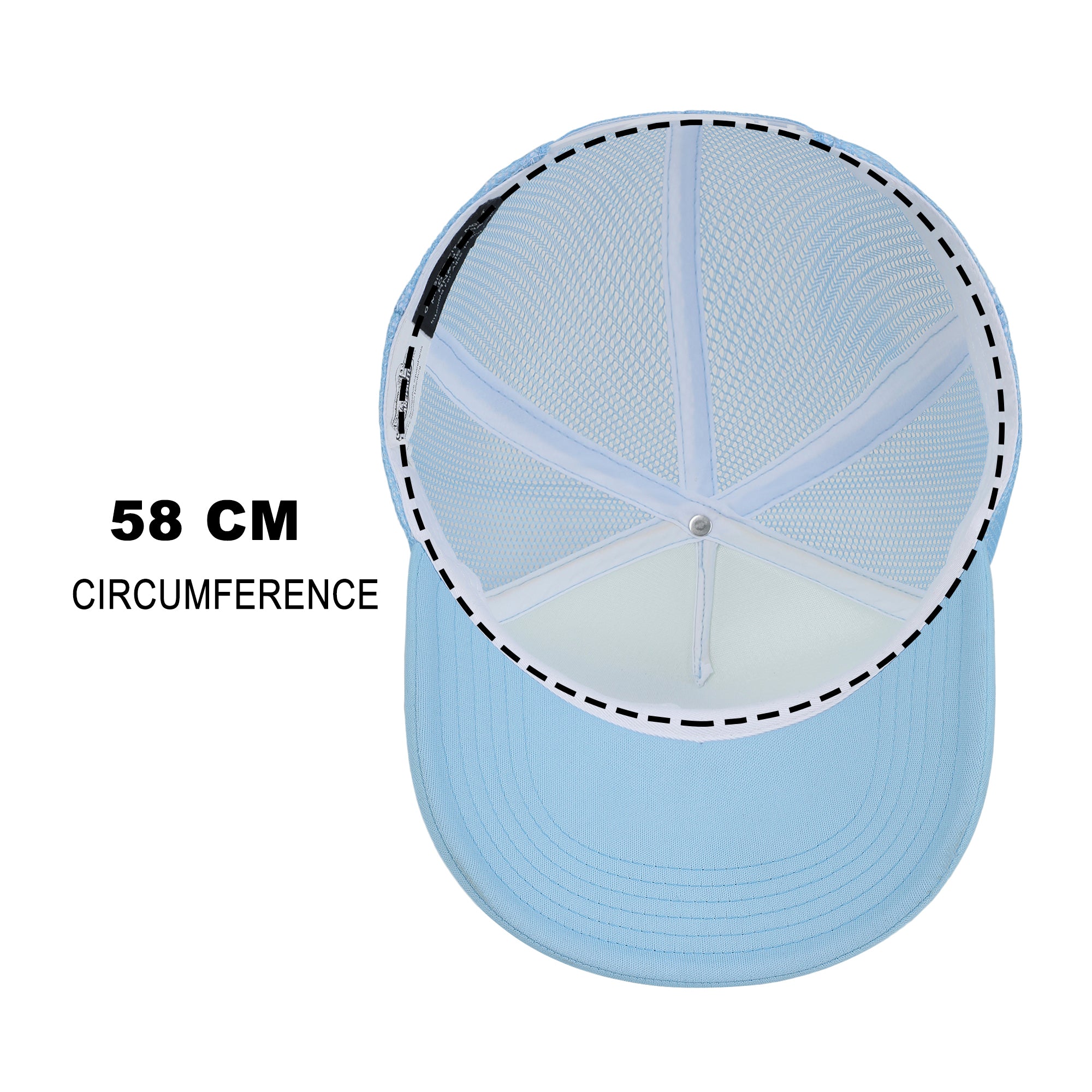 Spongebob Squarepants Bikini Bottom Blue Trucker Hat