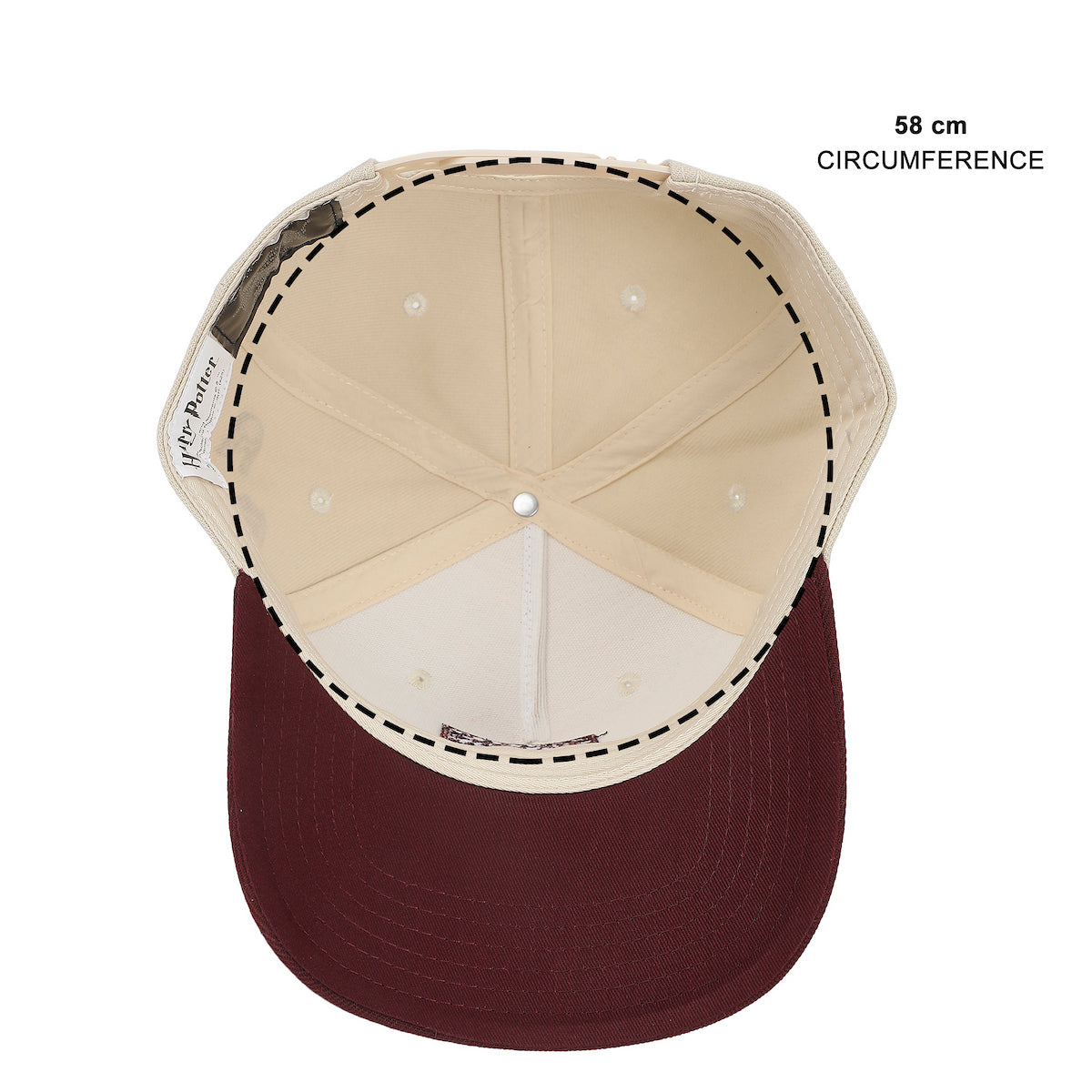 Harry Potter Hogwarts Castle White Polywool A-Frame Baseball Hat