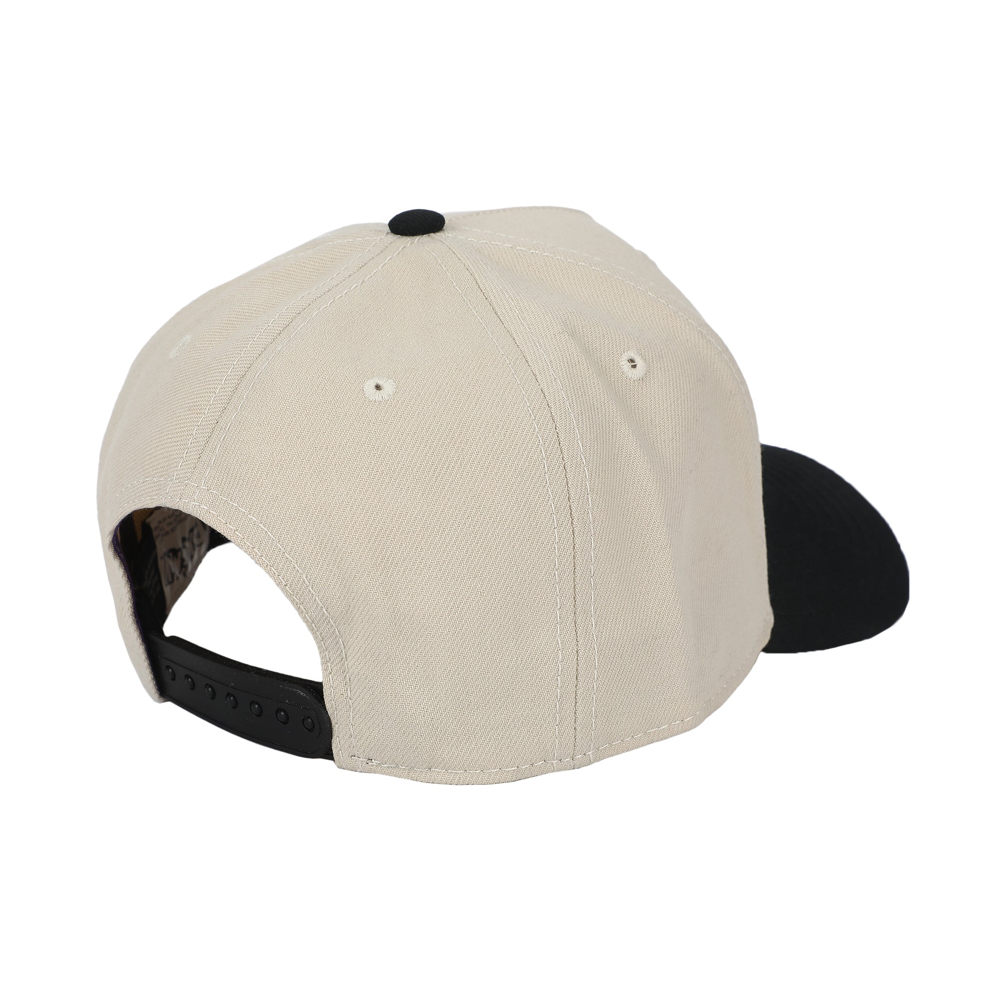 Pokemon Ghost Type White & Black Structured Baseball Cap