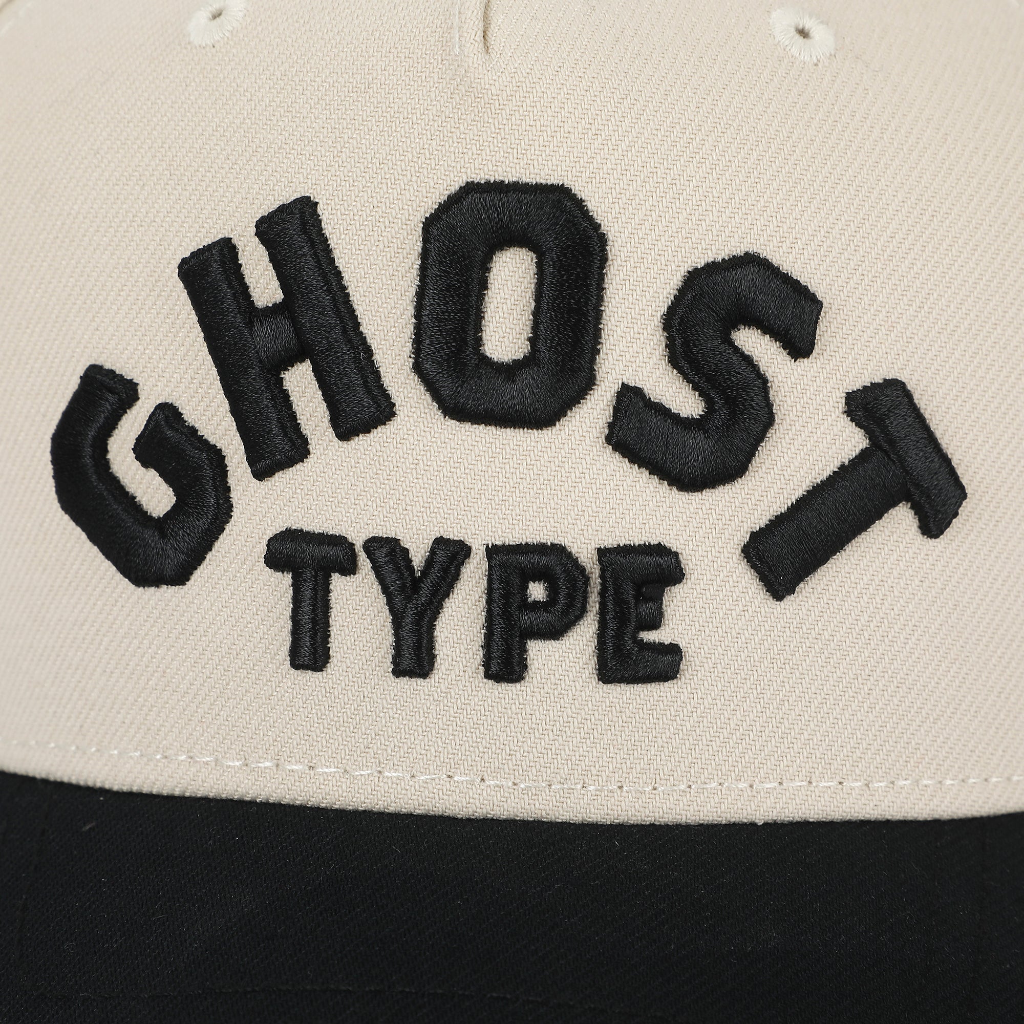 Pokemon Ghost Type White & Black Structured Baseball Cap