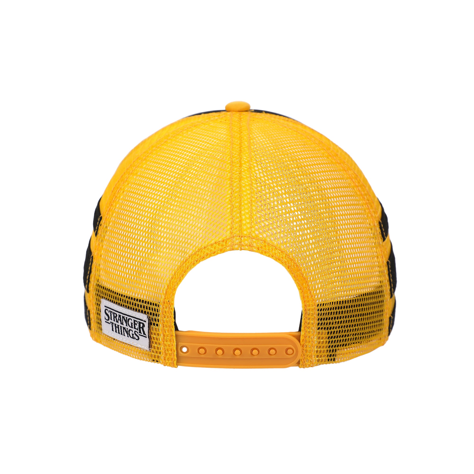 Stranger Things Dustin Henderson Black & Yellow Cosplay  Trucker Hat
