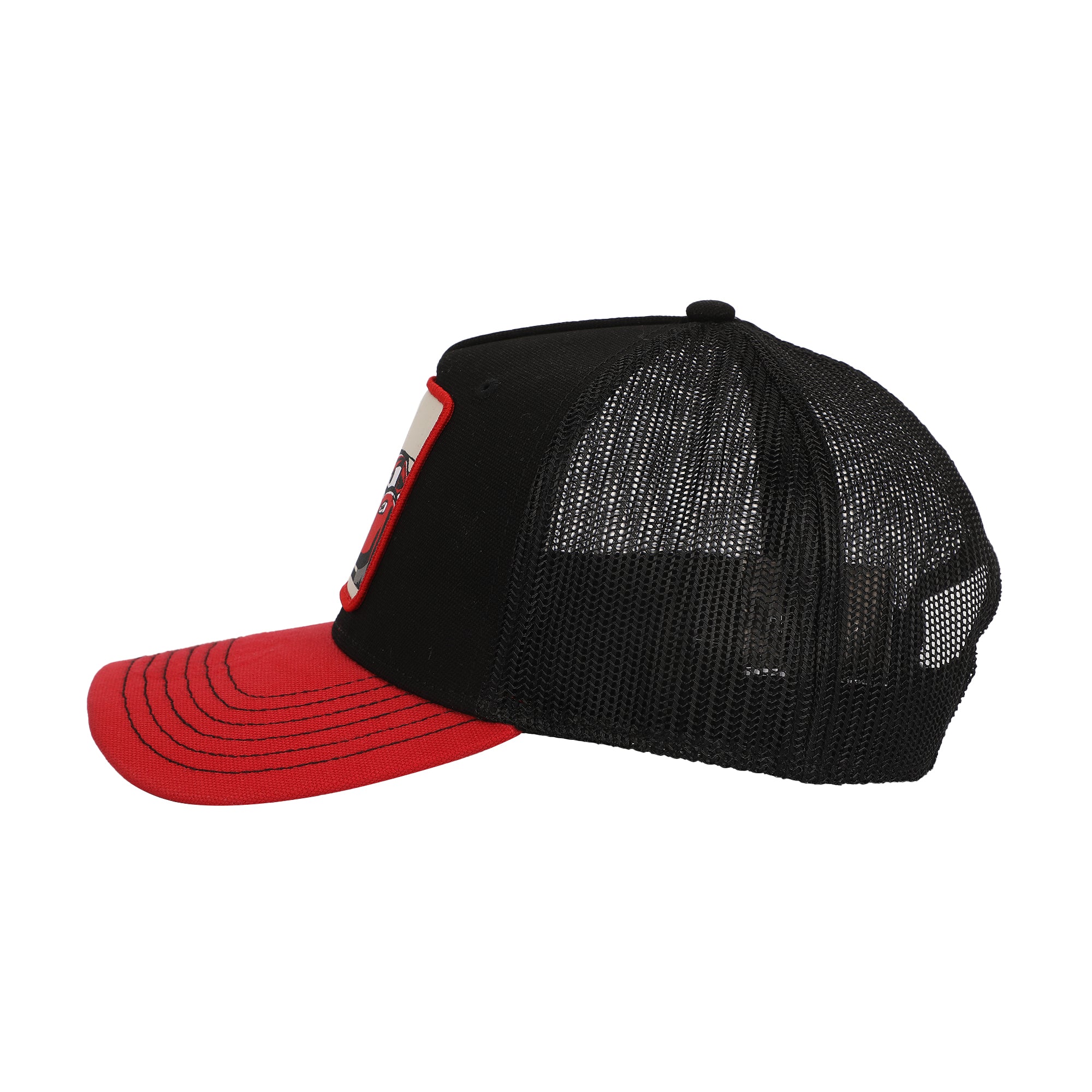 Cars Mcqueen Woven Patch Canvas And Mesh B5 Trucker