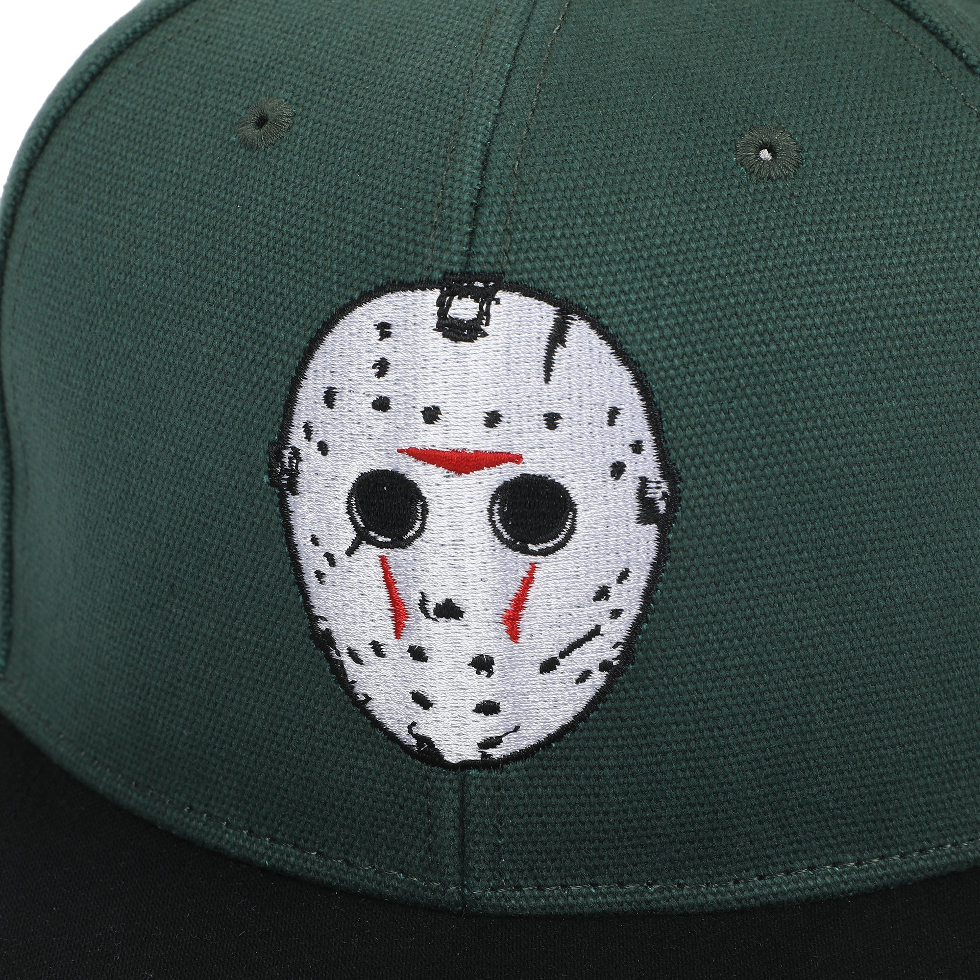 Friday the 13th Jason Mask Traditional Snapback Cap