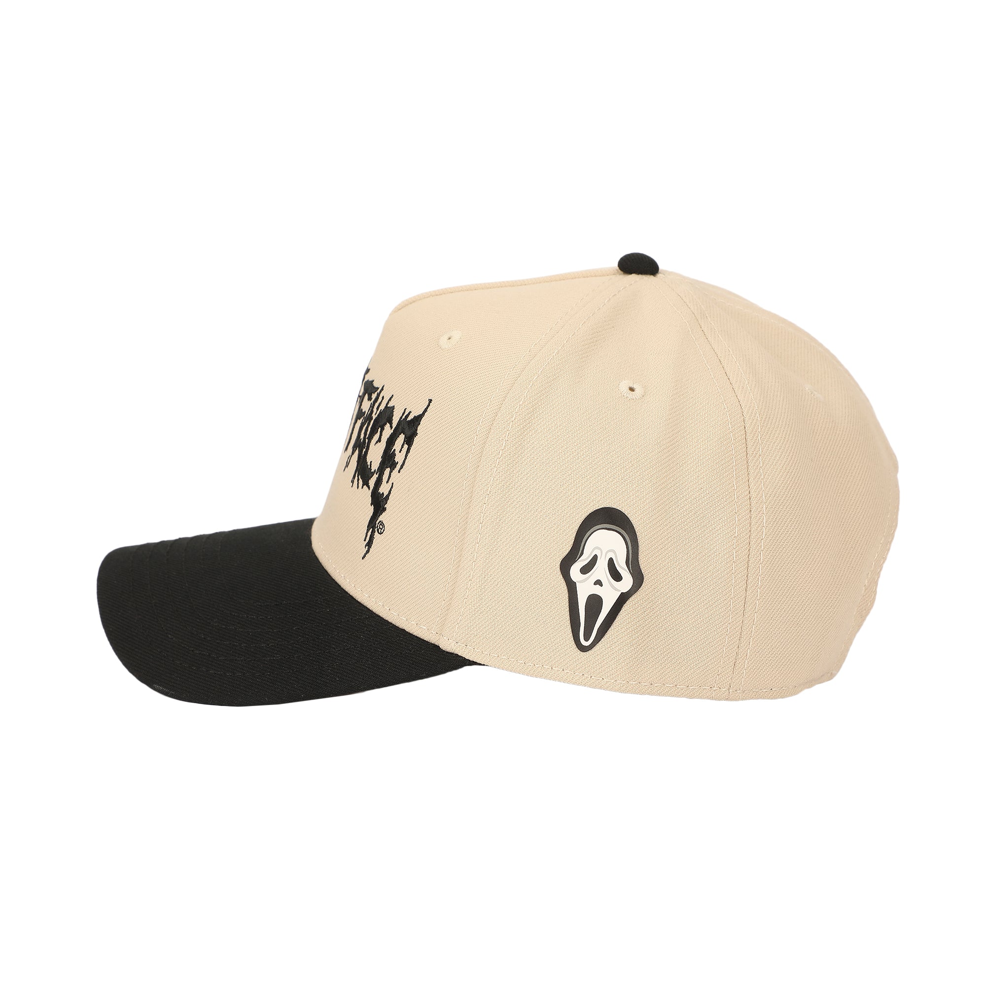 Ghostface Embroidery Canvas B104 A-Frame Snapback