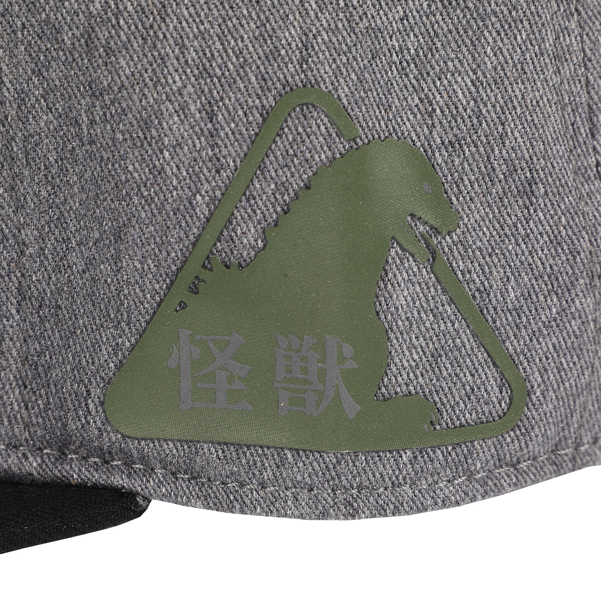 Godzilla Embroidery Cotton Twill B15 Snap Back Snapback