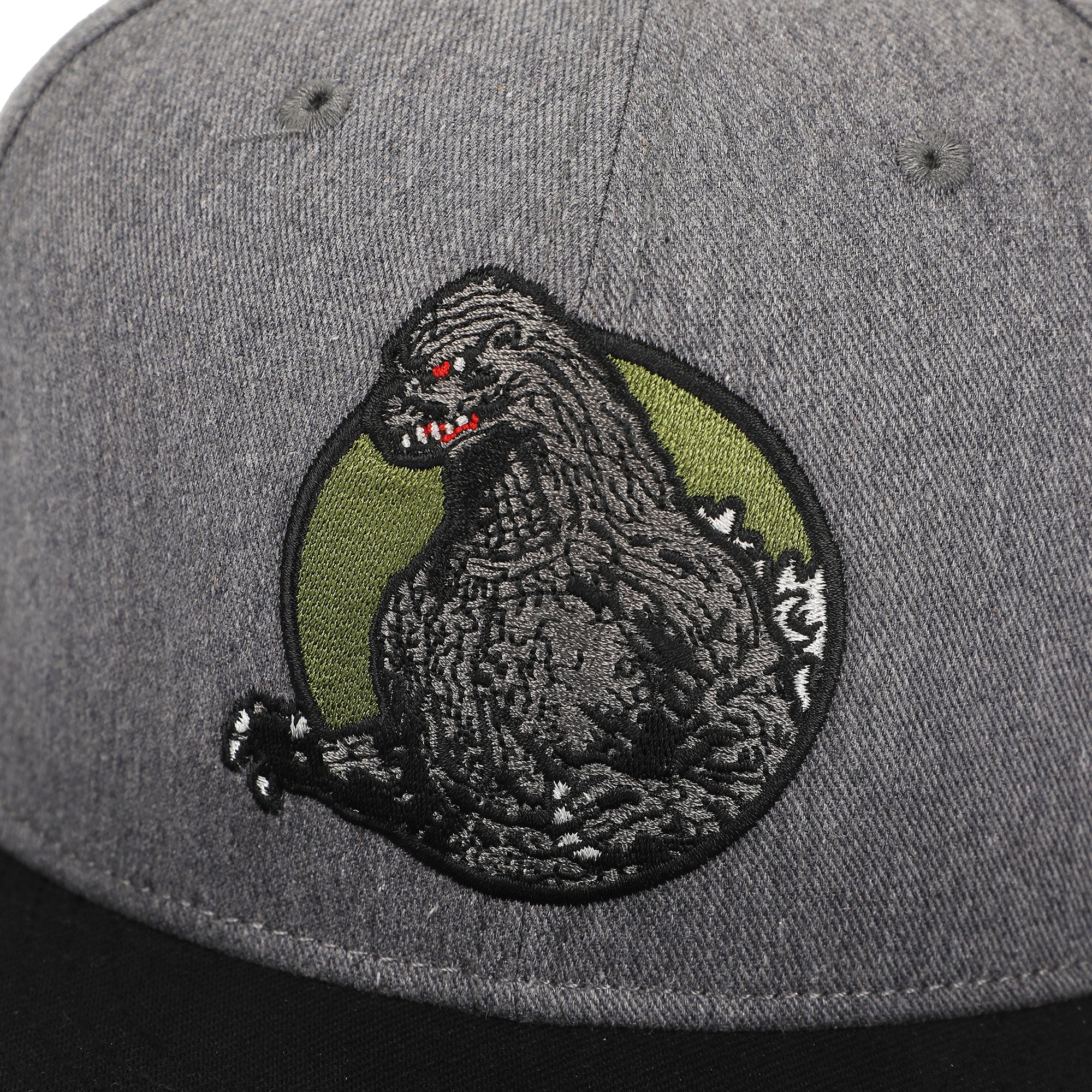 Godzilla Embroidery Cotton Twill B15 Snap Back Snapback