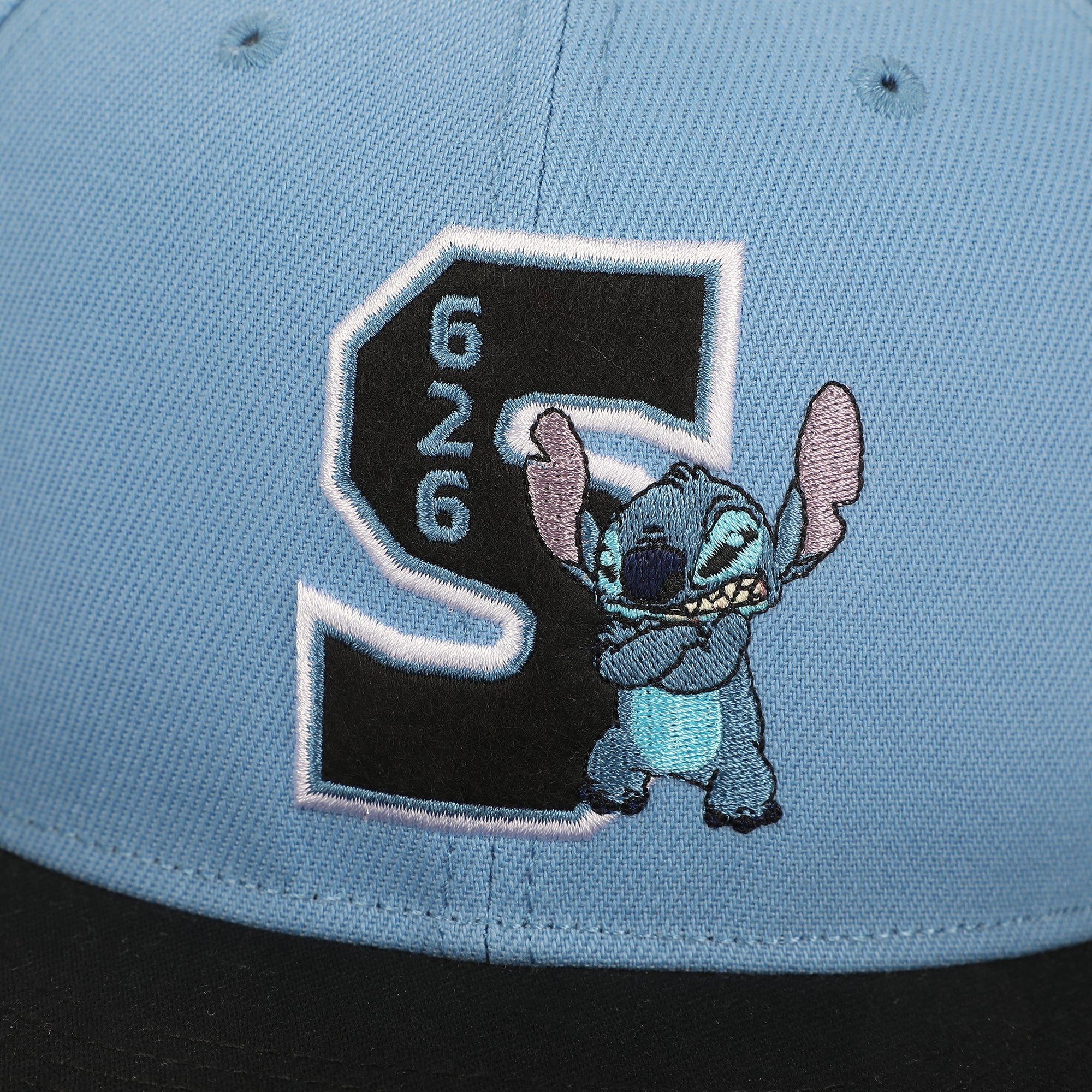 Lilo & Stitch Stitch S Felt Patch With Embroidery Poly Wool B15 Snapback