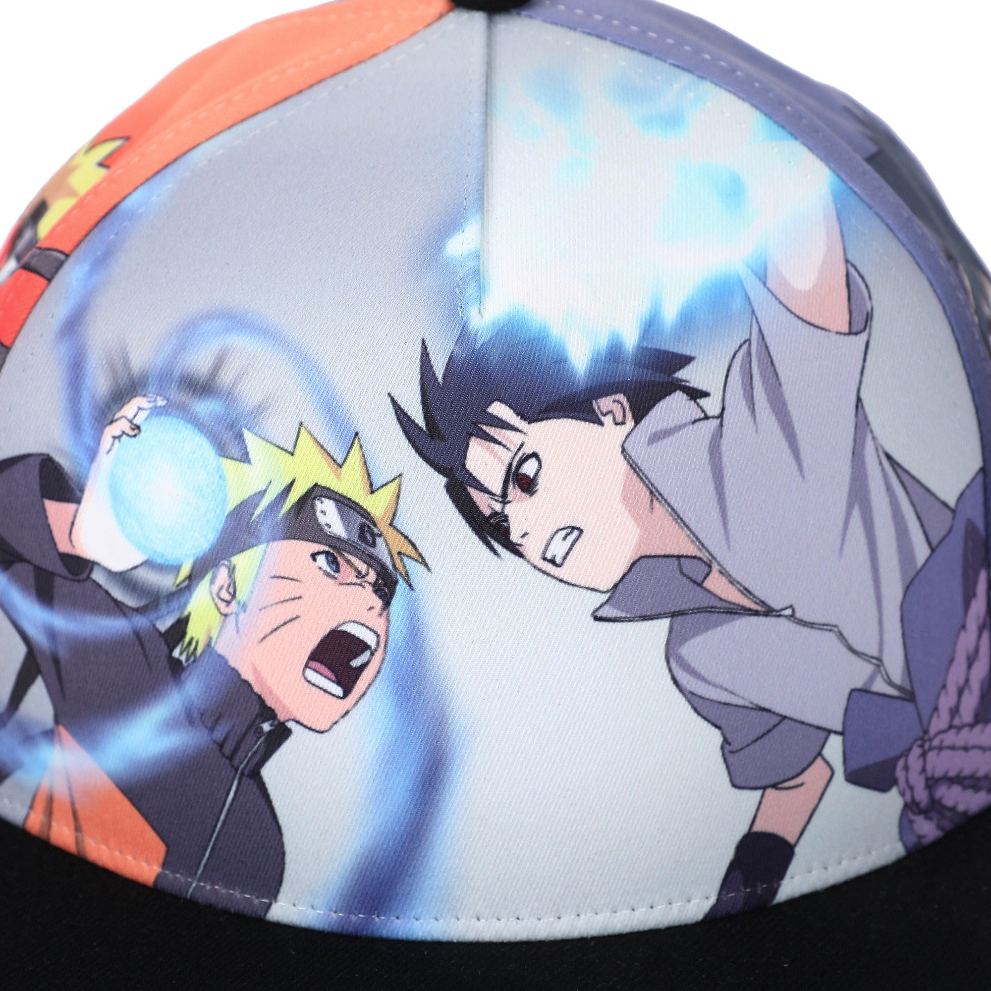 Naruto Shippuden Full Panel Snapback Baseball Cap for Adults