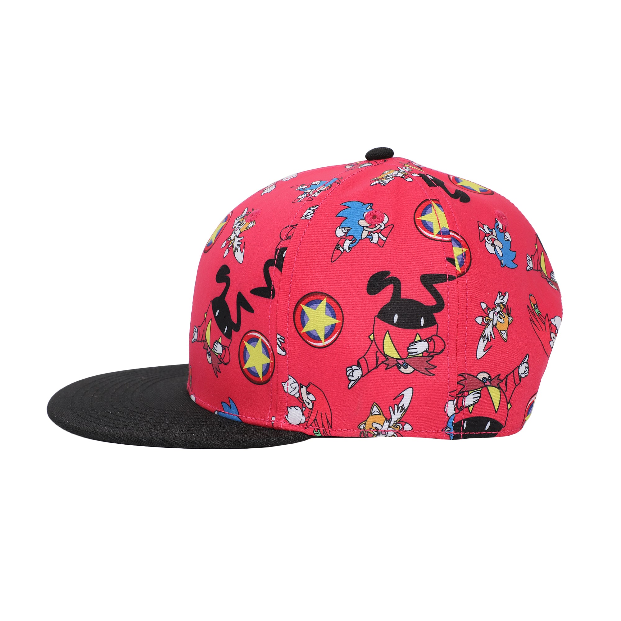 Sonic The Hedgehog Sublimated Aop Poly B15 Snapback