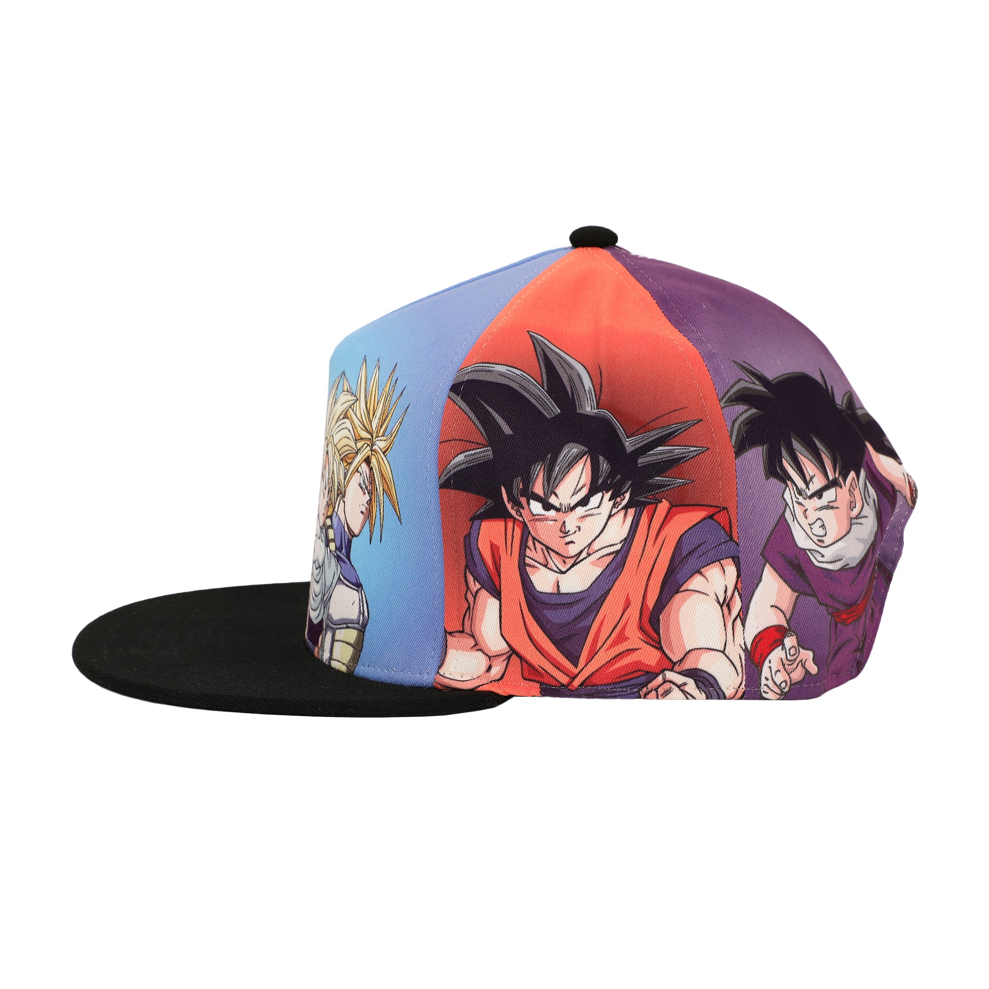 Dragon Ball Z Sublimated Panels Poly B15 Snapback