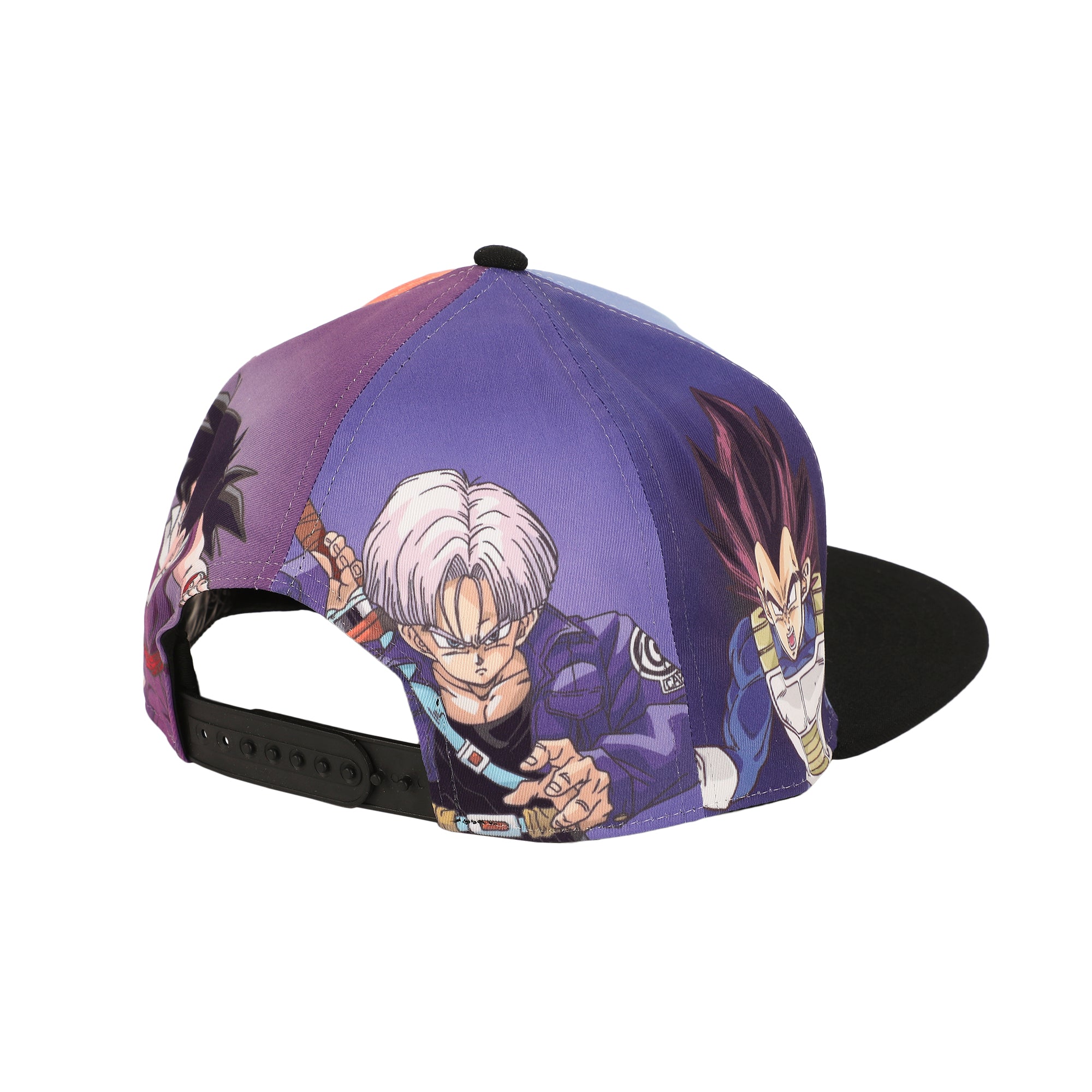 Dragon Ball Z Sublimated Panels Poly B15 Snapback