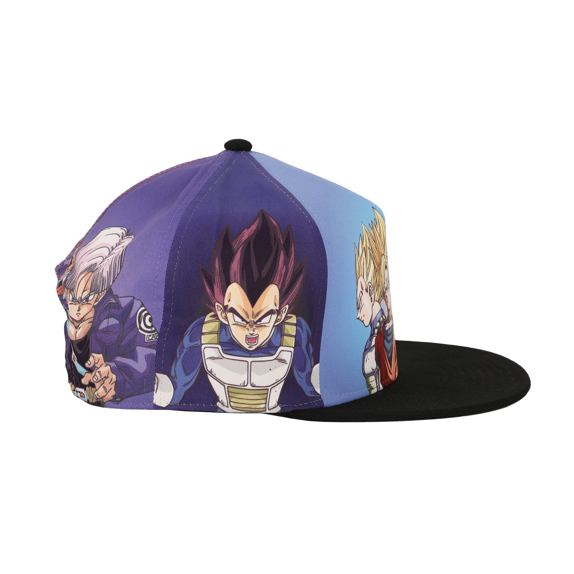Dragon Ball Z Sublimated Panels Poly B15 Snapback