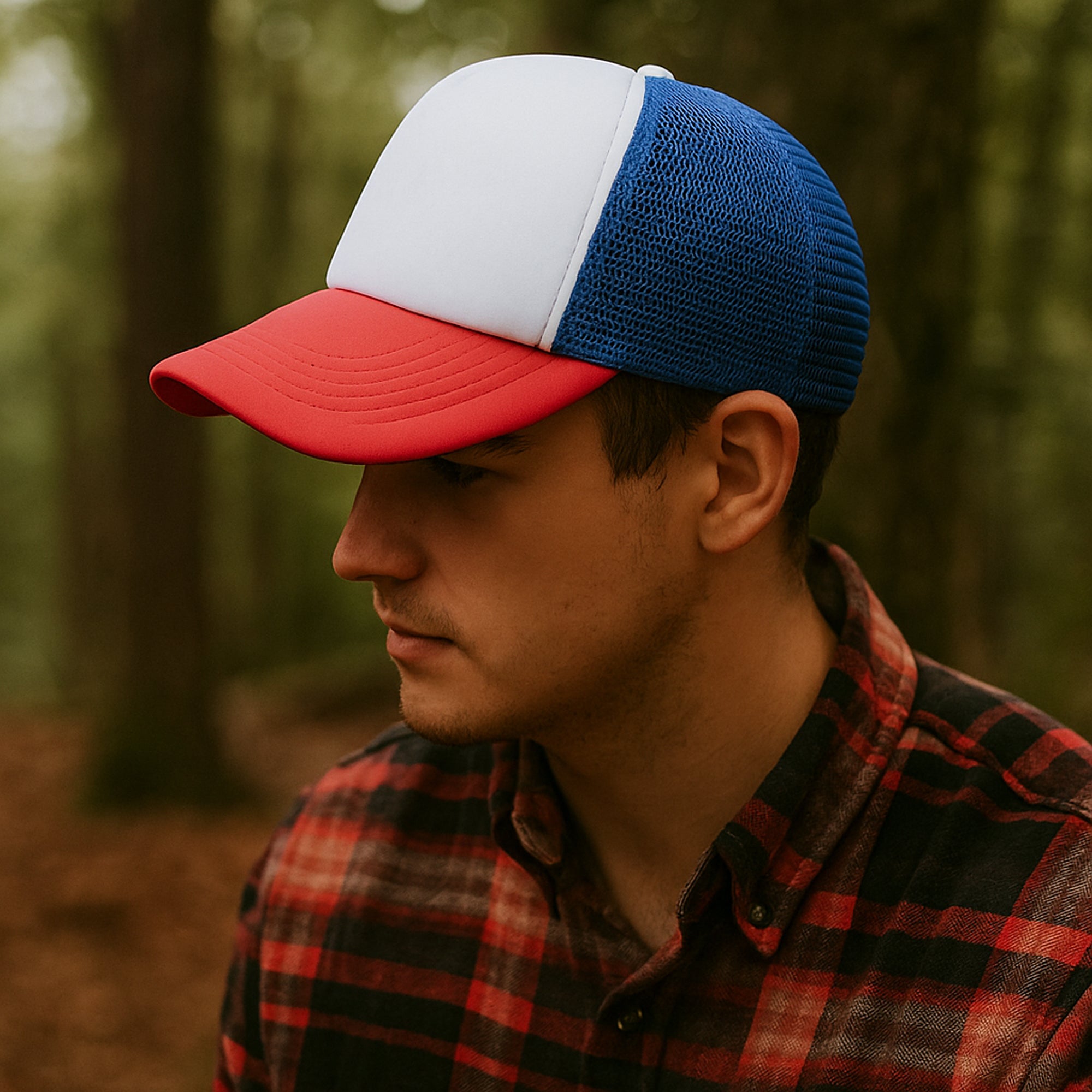 Stranger Things In World Dustin Cosplay Trucker Hat
