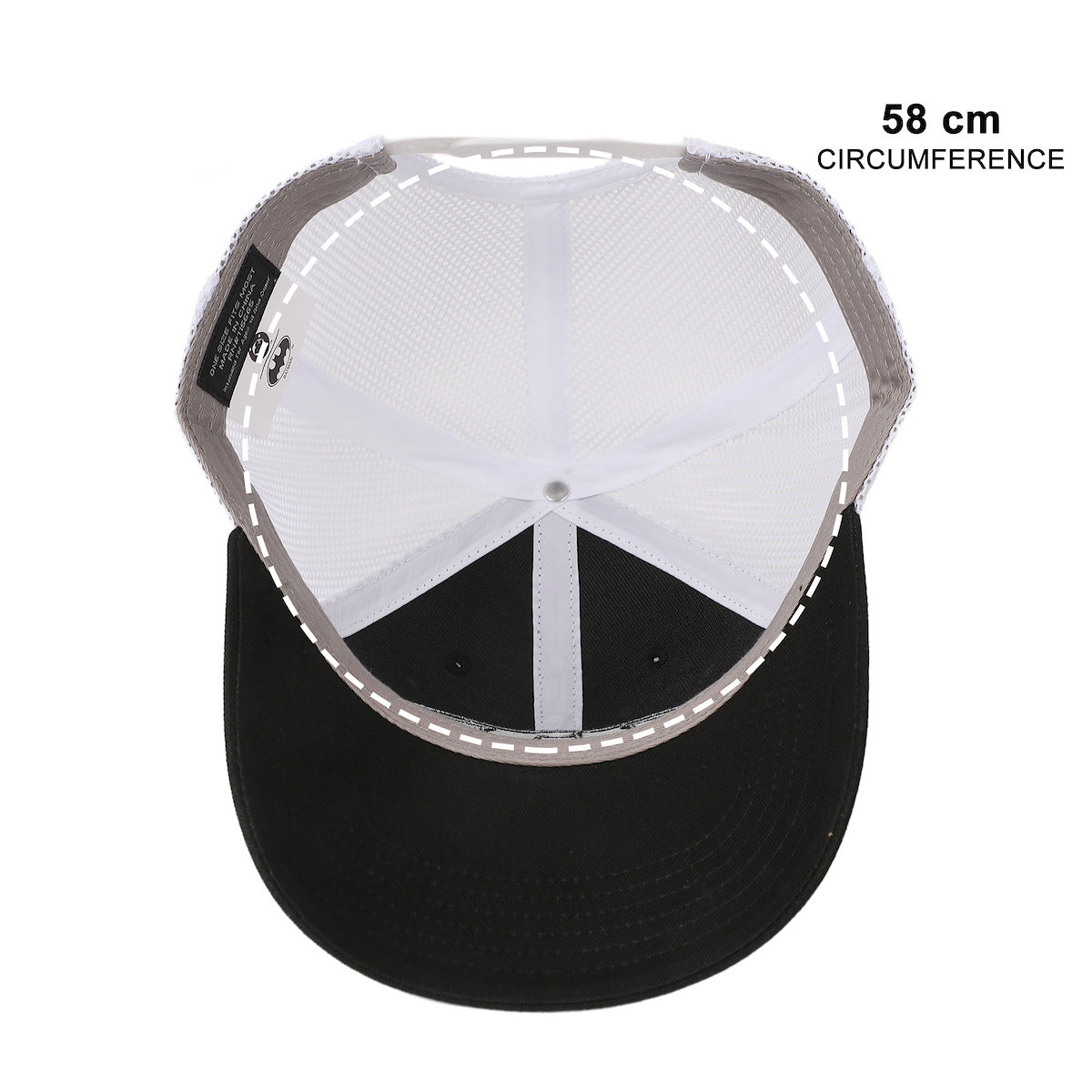 Batman Embroidered Logo Black Trucker Hat