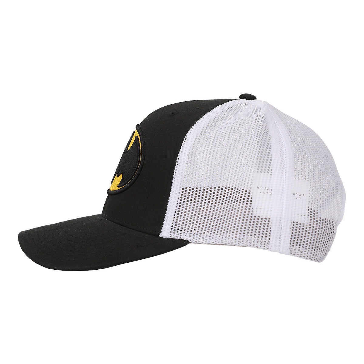 Batman Embroidered Logo Black Trucker Hat