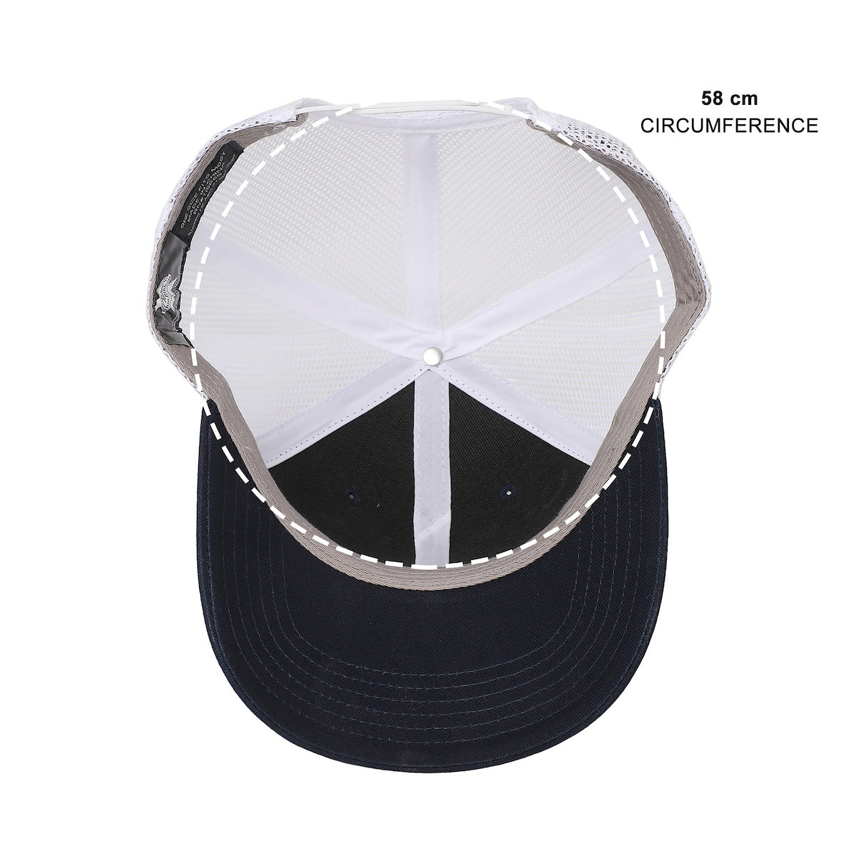 Pabst Blue Ribbon 3D Embroidered Logo Blue Trucker Hat