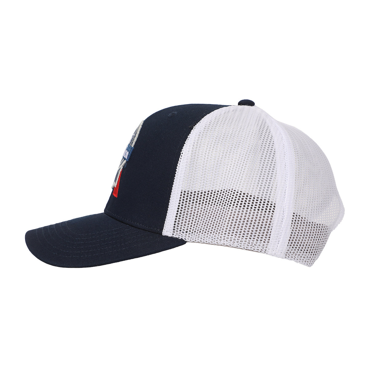 Pabst Blue Ribbon 3D Embroidered Logo Blue Trucker Hat