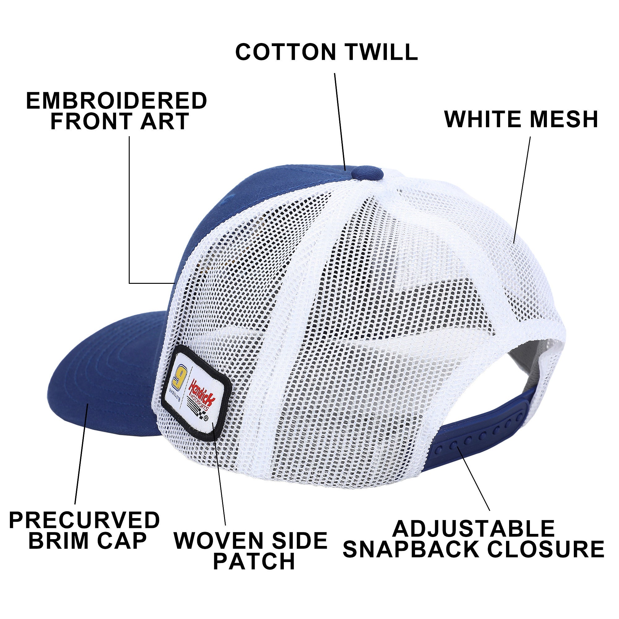 Hendrick Chase Elliott NAPA Racing Structured Baseball Cap Men